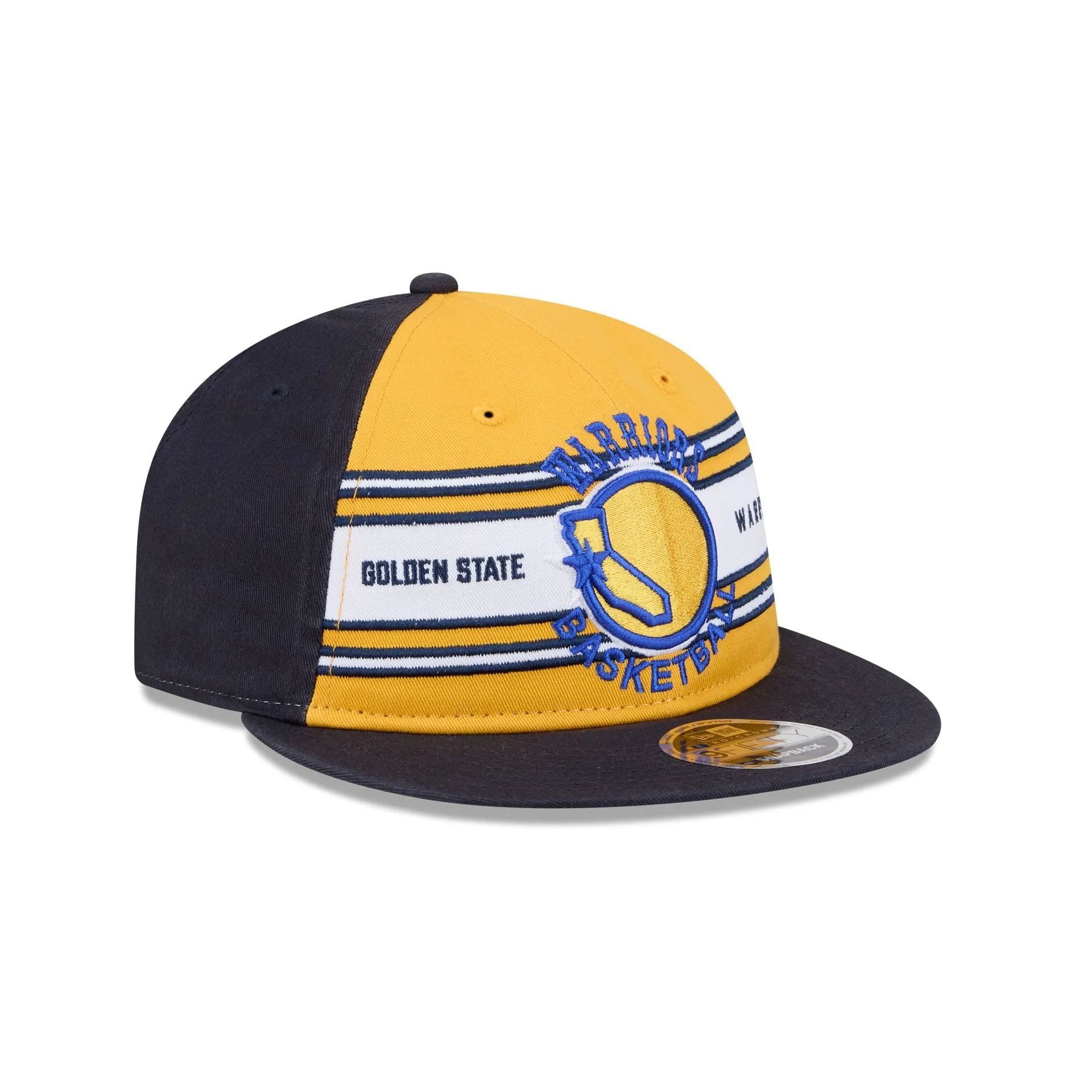 Golden State Warriors Team Stripes Retro Crown 9FIFTY Snapback Hat sold by New Era product image thumbnail 3