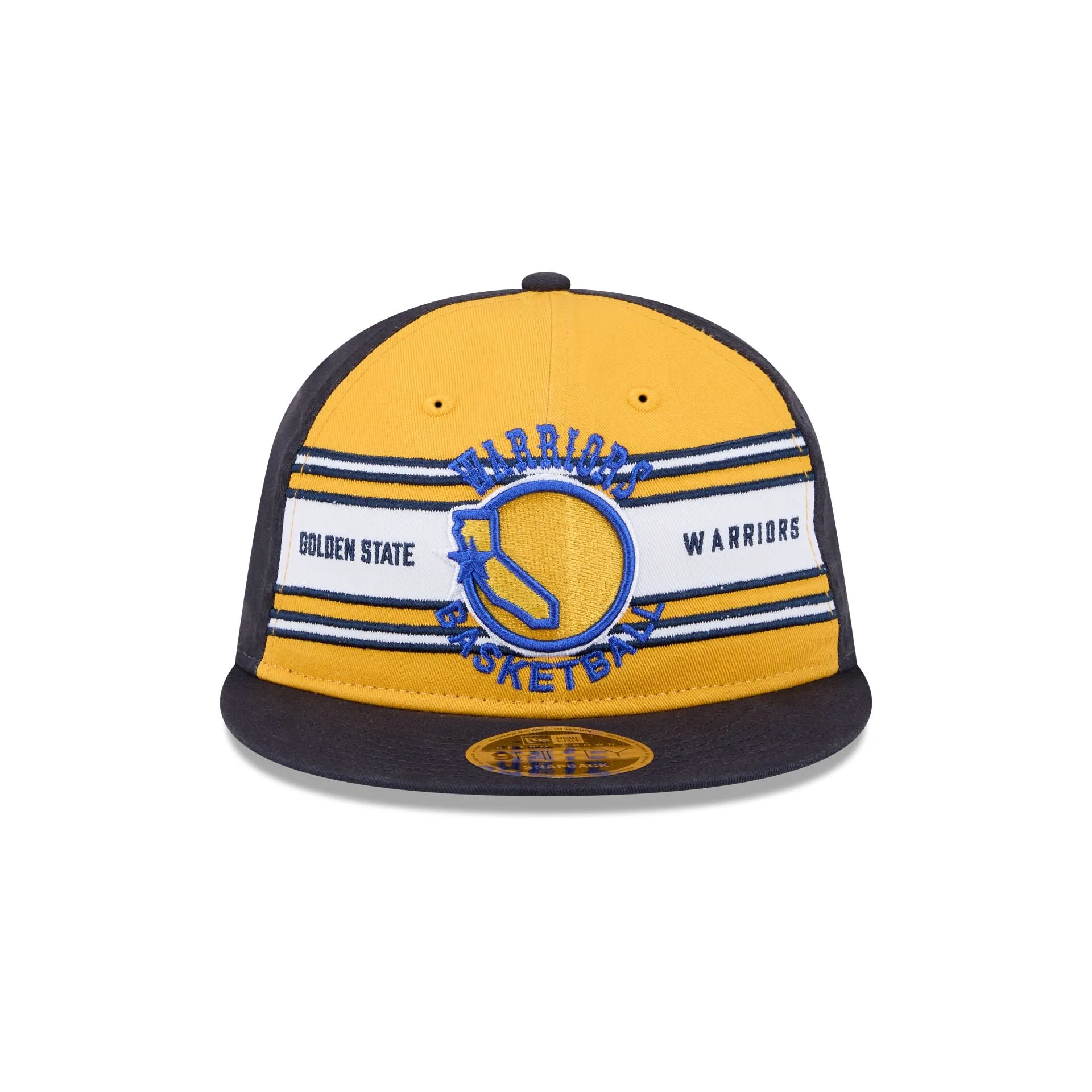 Golden State Warriors Team Stripes Retro Crown 9FIFTY Snapback Hat sold by New Era product image thumbnail 2