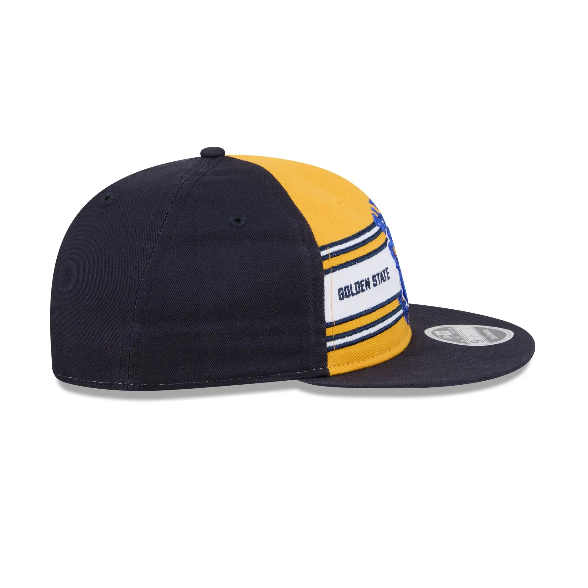 Golden State Warriors Team Stripes Retro Crown 9FIFTY Snapback Hat sold by New Era product image thumbnail 5