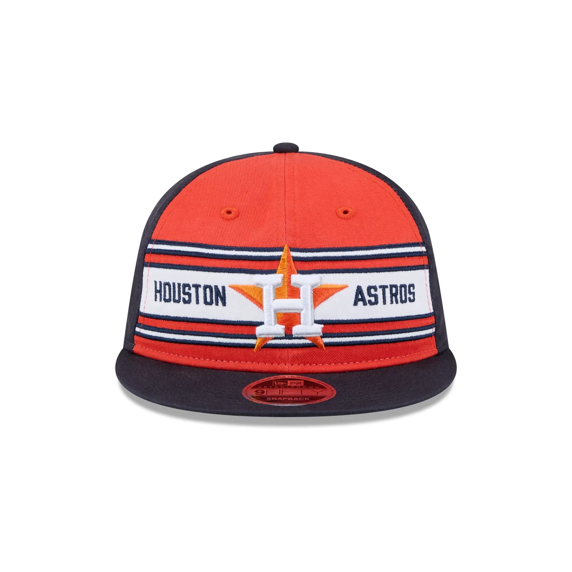 Houston Astros Team Stripes Retro Crown 9FIFTY Snapback Hat sold by New Era product image thumbnail 2