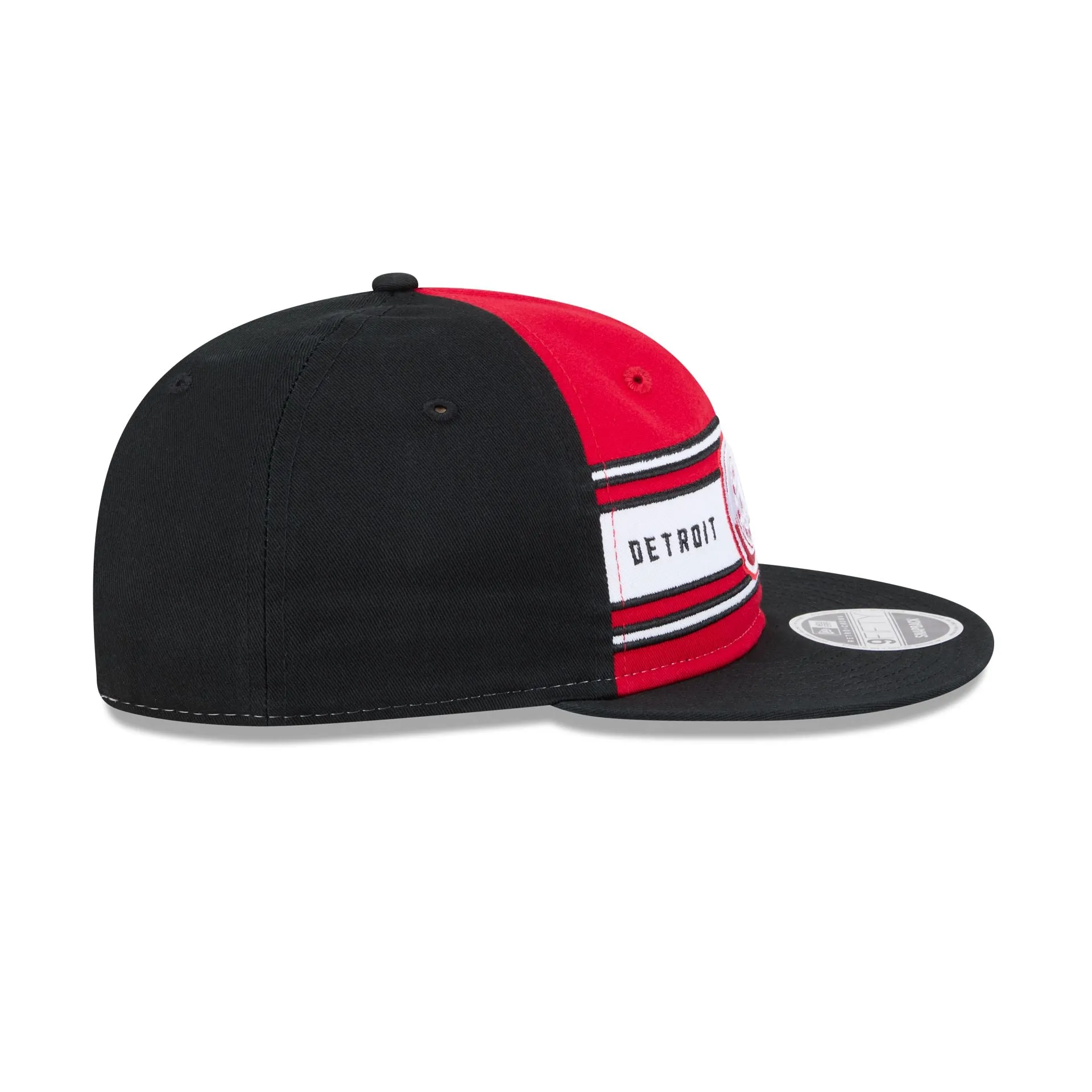 Detroit Red Wings Team Stripes Retro Crown 9FIFTY Snapback Hat sold by New Era product image thumbnail 5