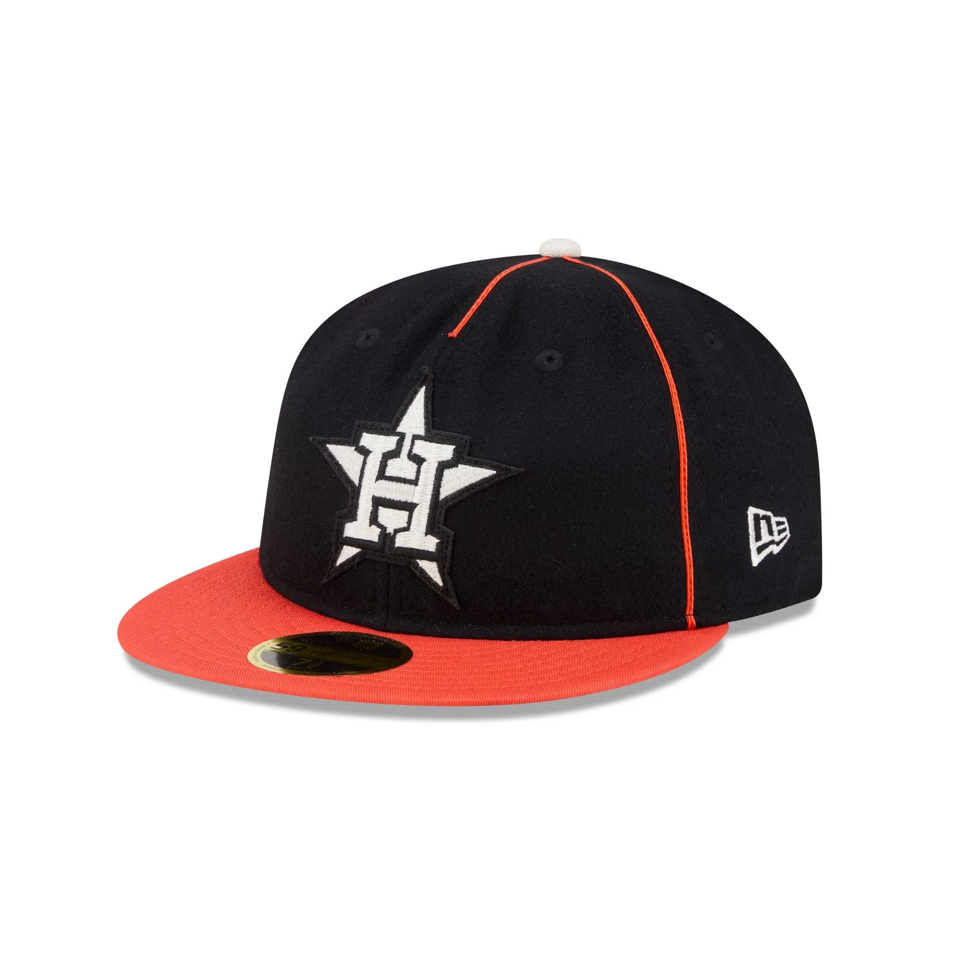 Houston Astros Felt Logo Retro Crown 59FIFTY Fitted Hat sold by New Era