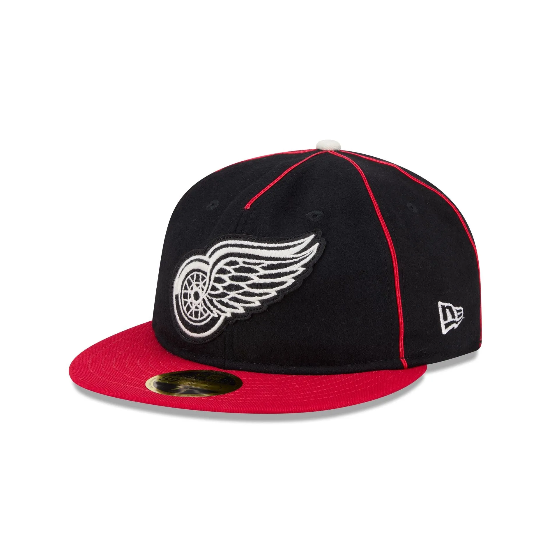Detroit Red Wings Felt Logo Retro Crown 59FIFTY Fitted Hat sold by New Era product image thumbnail 3