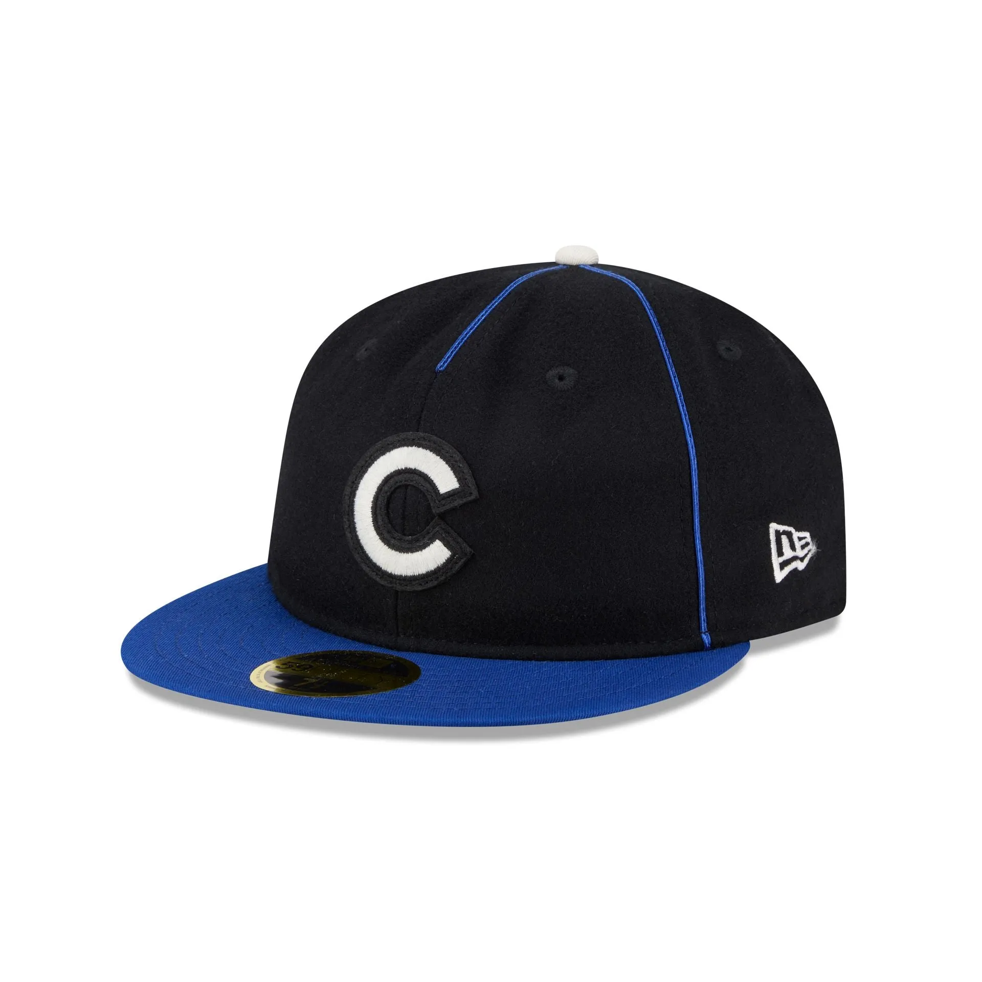 Chicago Cubs Felt Logo Retro Crown 59FIFTY Fitted Hat sold by New Era
