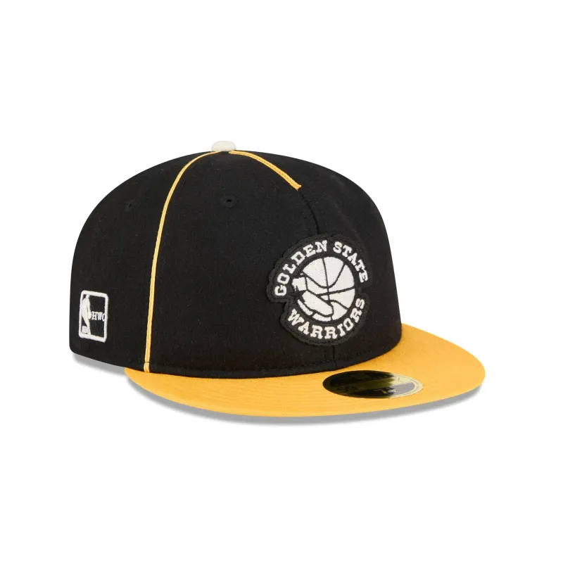 Golden State Warriors Felt Logo Retro Crown 59FIFTY Fitted Hat sold by New Era