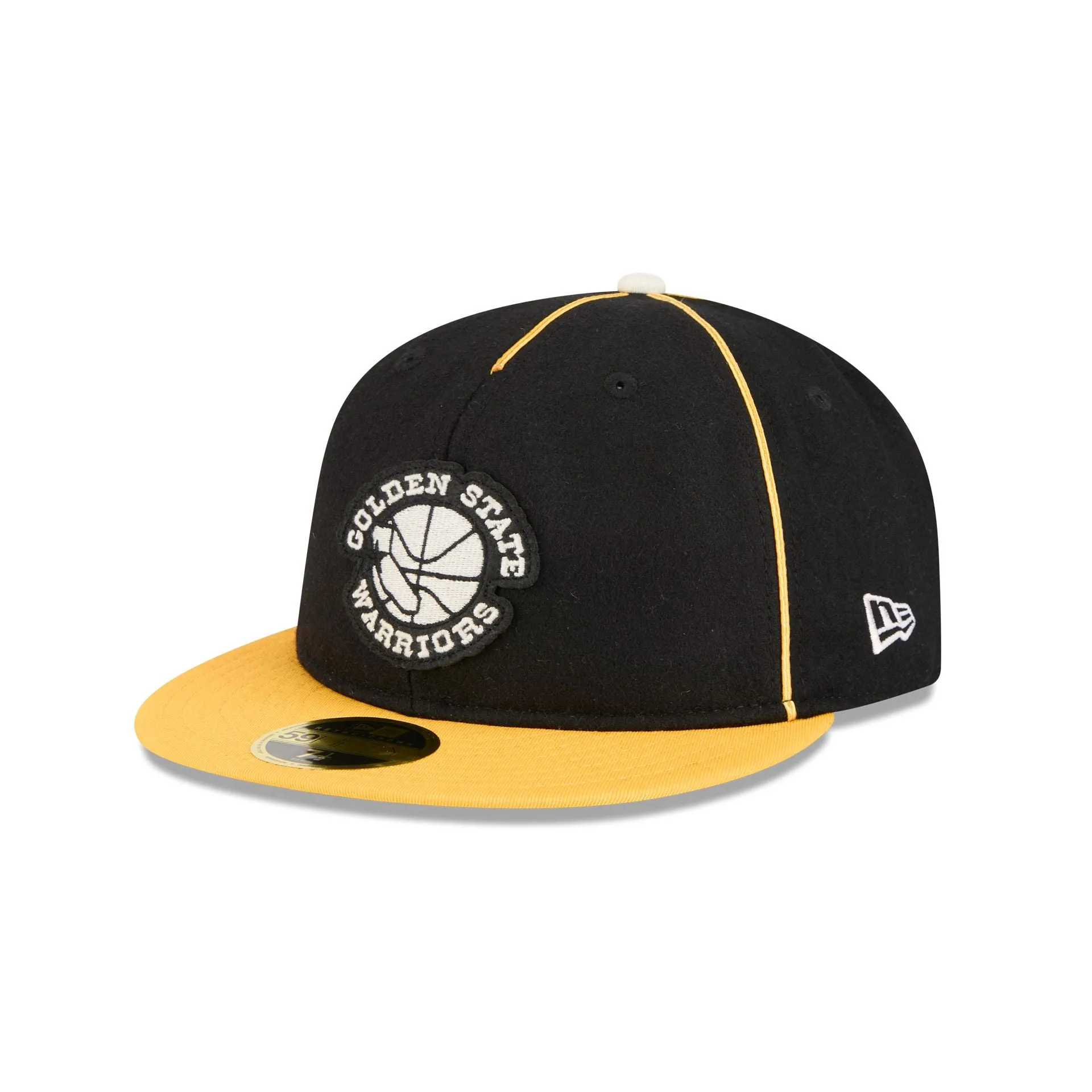 Golden State Warriors Felt Logo Retro Crown 59FIFTY Fitted Hat sold by New Era product image thumbnail 3