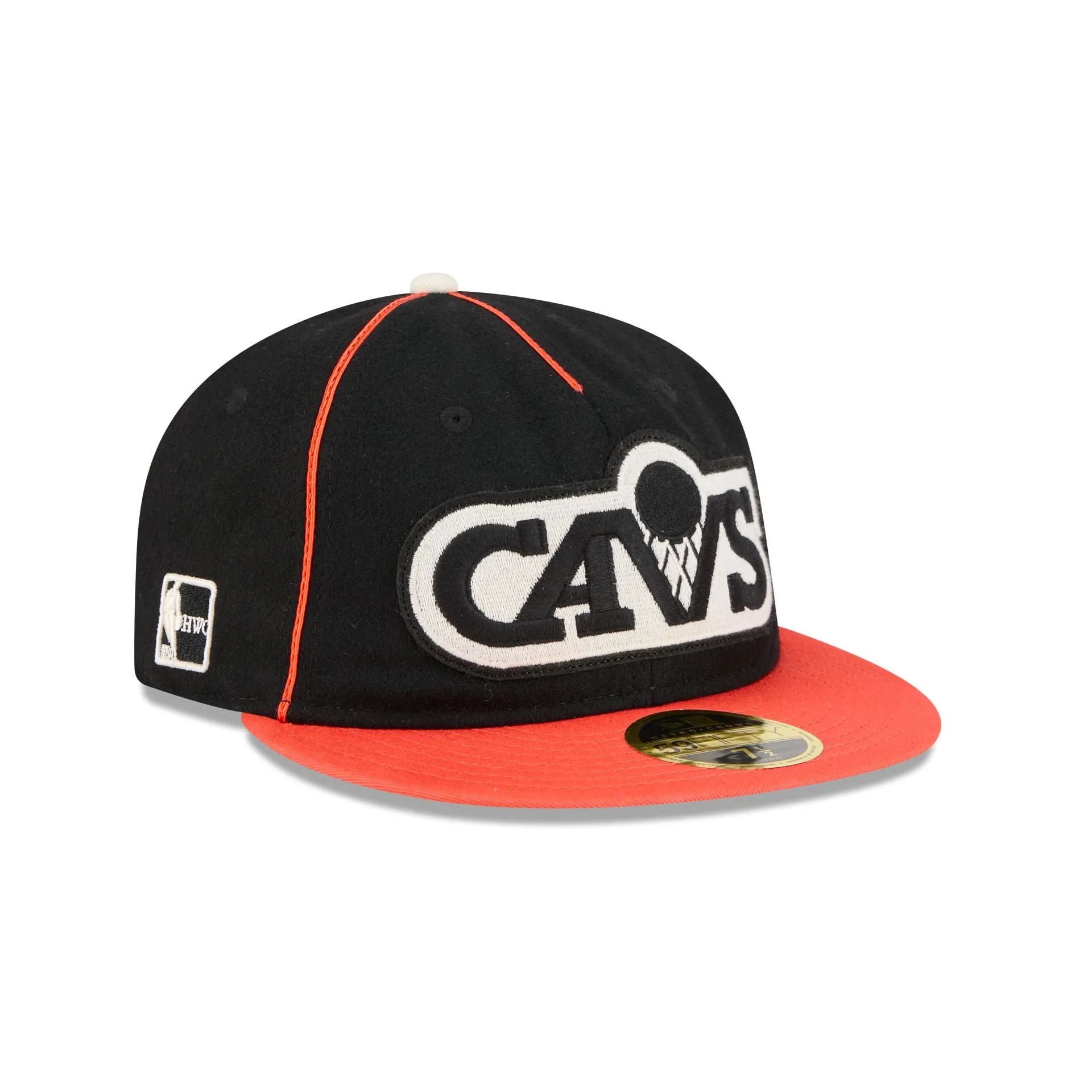 Cleveland Cavaliers Felt Logo Retro Crown 59FIFTY Fitted Hat sold by New Era