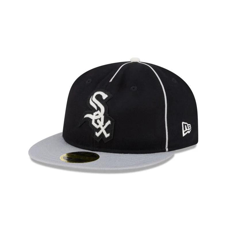 Chicago White Sox Felt Logo Retro Crown 59FIFTY Fitted Hat sold by New Era