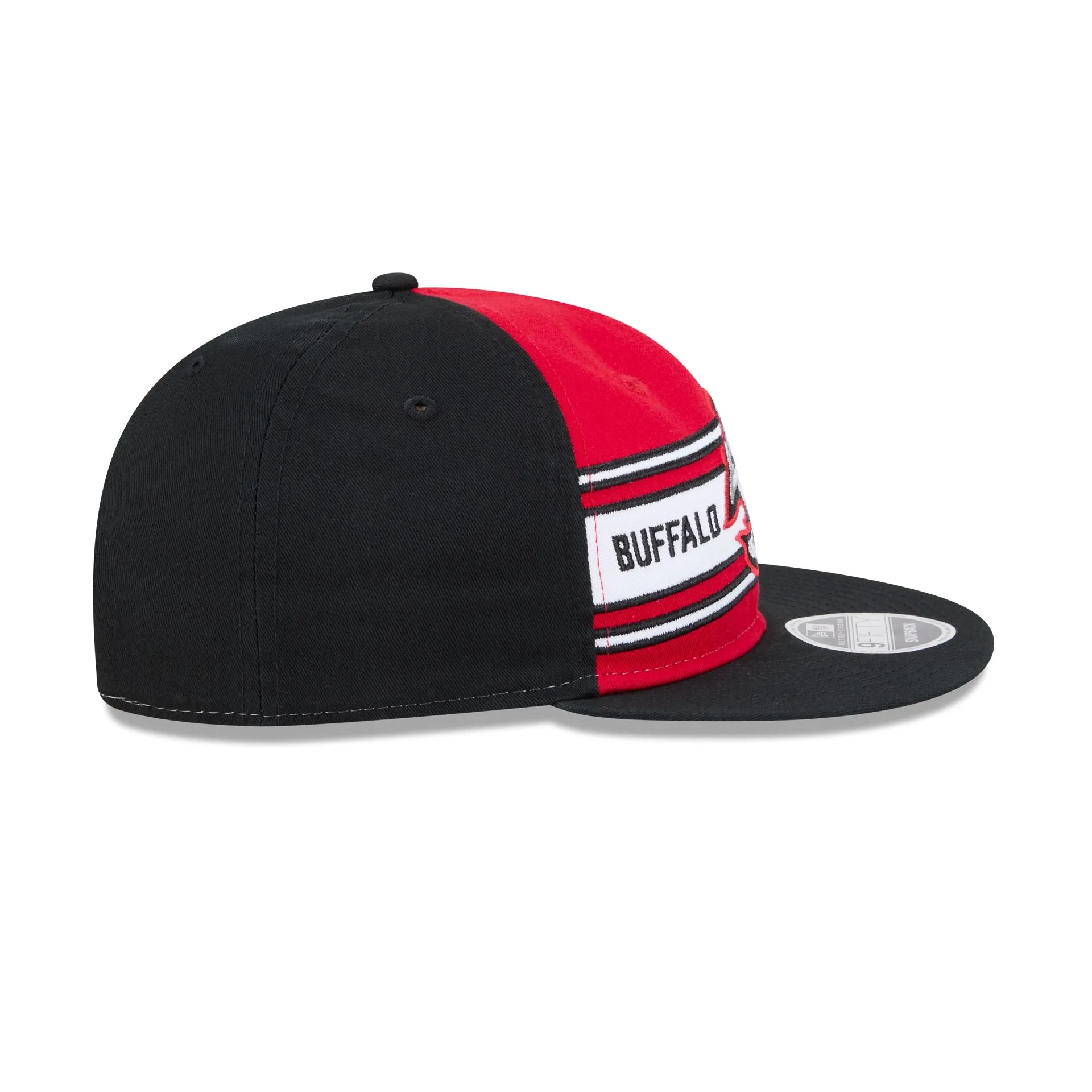 Buffalo Sabres Team Stripes Retro Crown 9FIFTY Snapback Hat sold by New Era product image thumbnail 5
