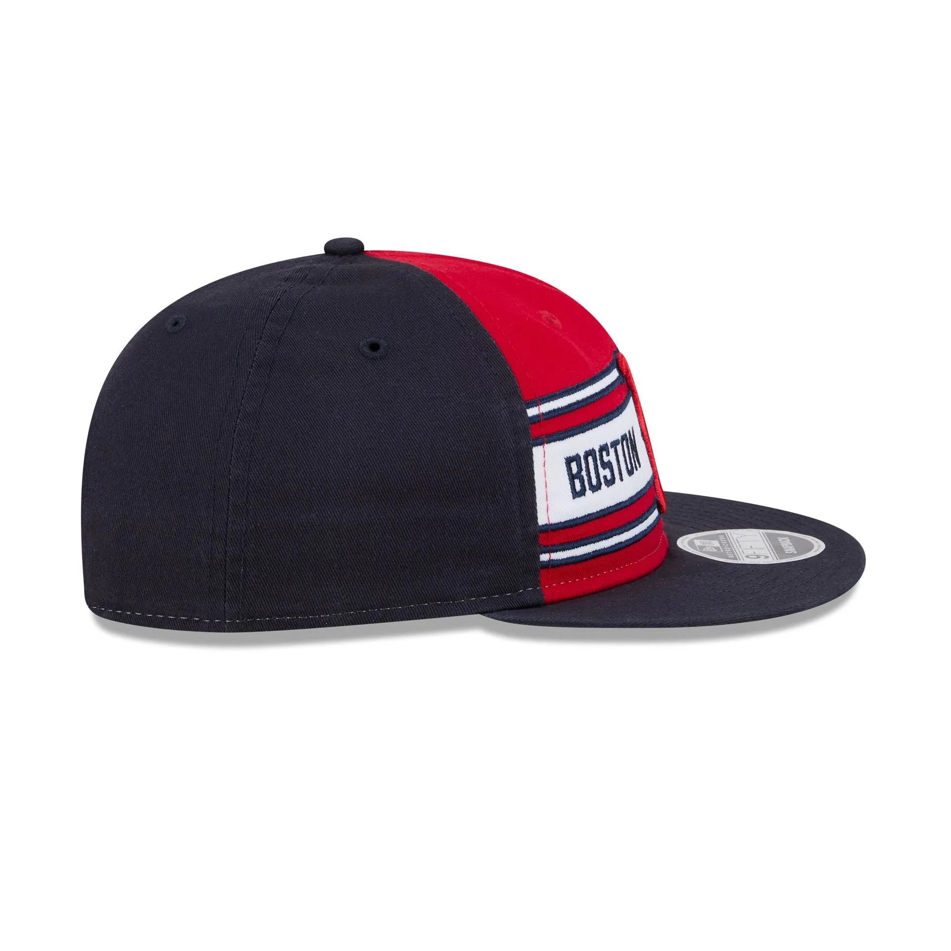Boston Red Sox Team Stripes Retro Crown 9FIFTY Snapback Hat sold by New Era product image thumbnail 5