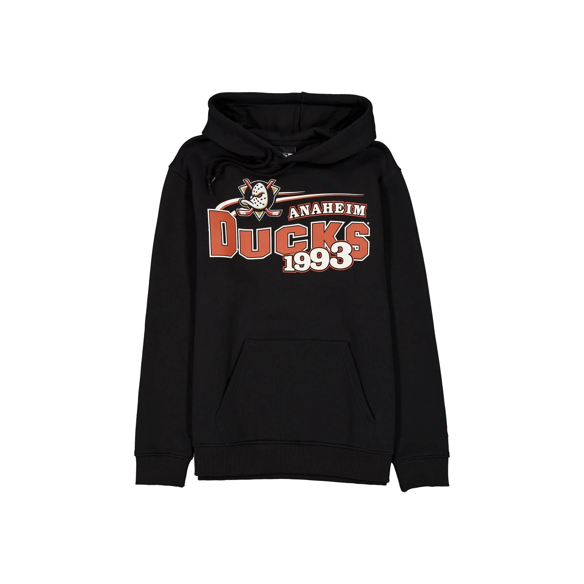 Anaheim Ducks Retro Black Hoodie sold by New Era