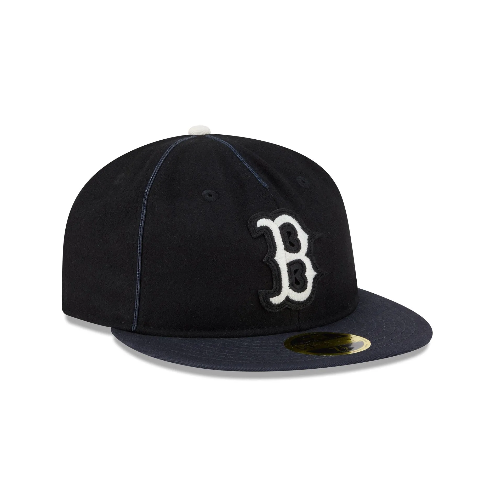 Boston Red Sox Felt Logo Retro Crown 59FIFTY Fitted Hat sold by New Era product image thumbnail 3