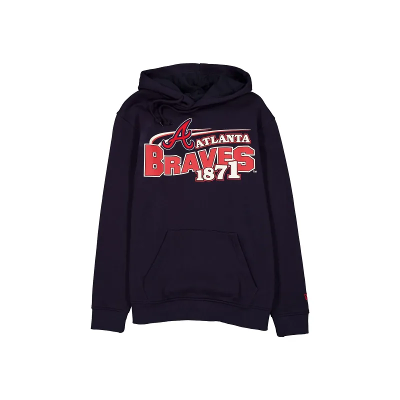 Atlanta Braves Retro Black Hoodie sold by New Era