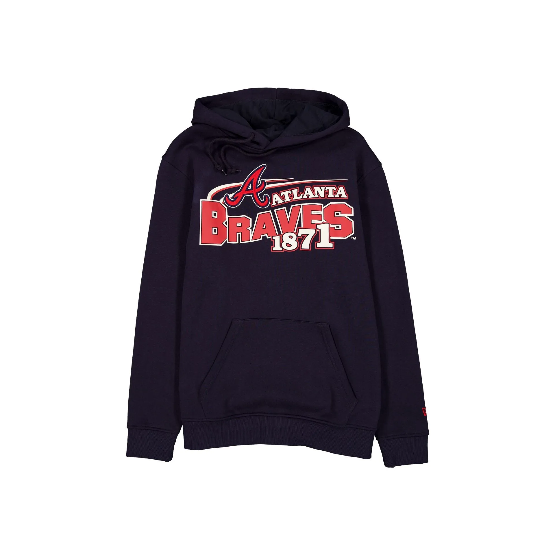 Atlanta Braves Retro Black Hoodie sold by New Era