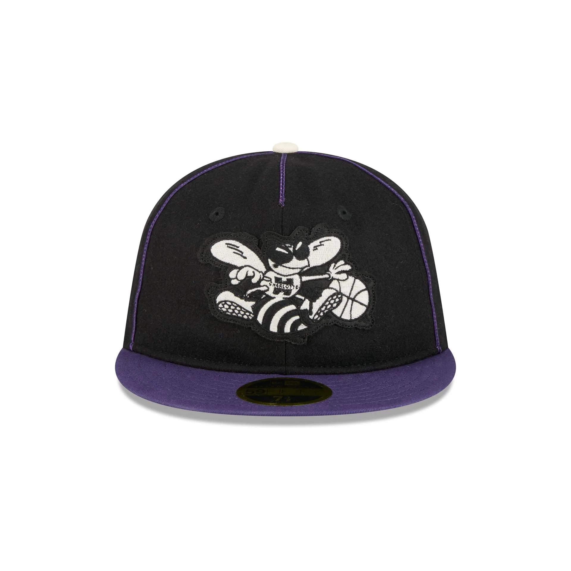 Charlotte Hornets Felt Logo Retro Crown 59FIFTY Fitted Hat sold by New Era product image thumbnail 2