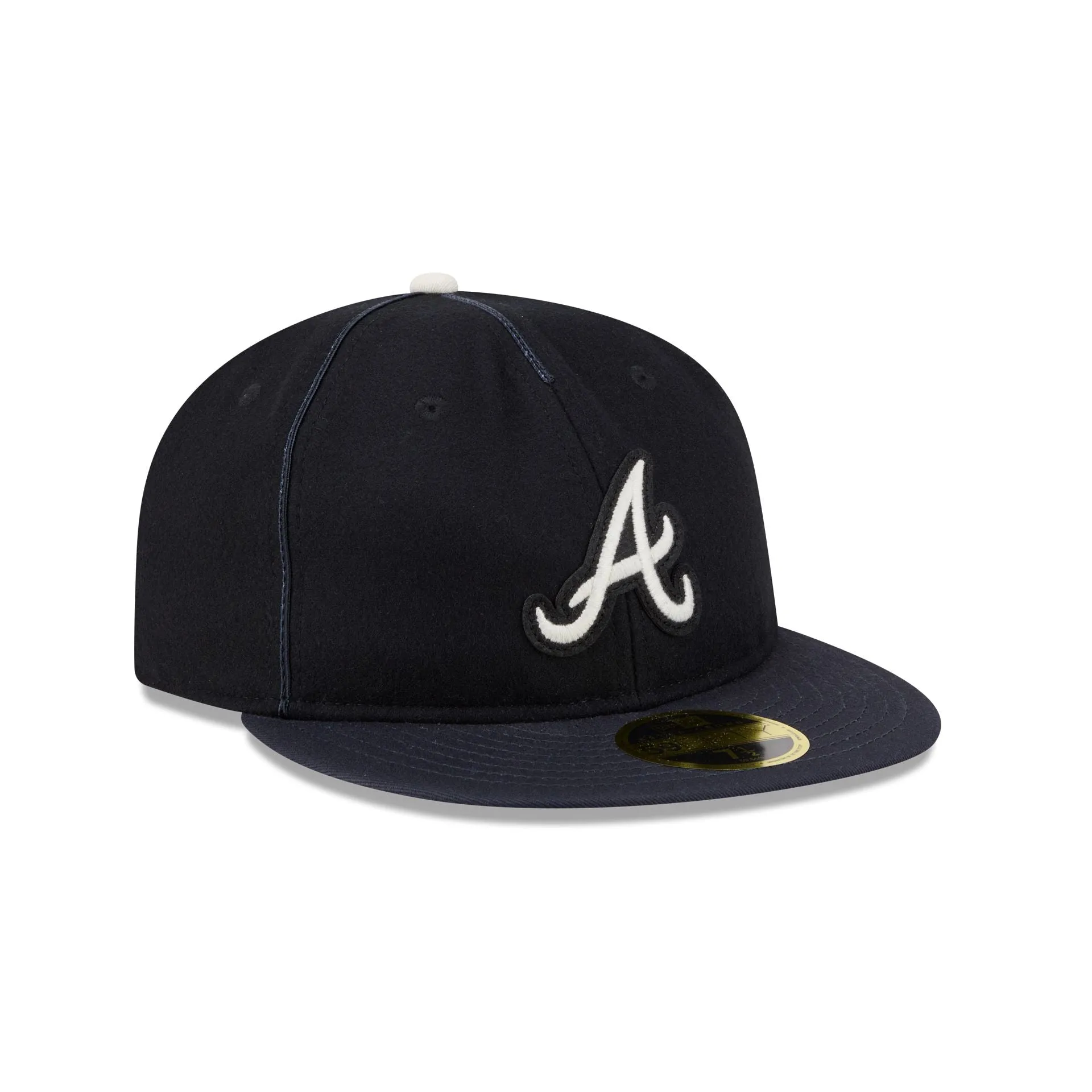 Atlanta Braves Felt Logo Retro Crown 59FIFTY Fitted Hat sold by New Era product image thumbnail 3