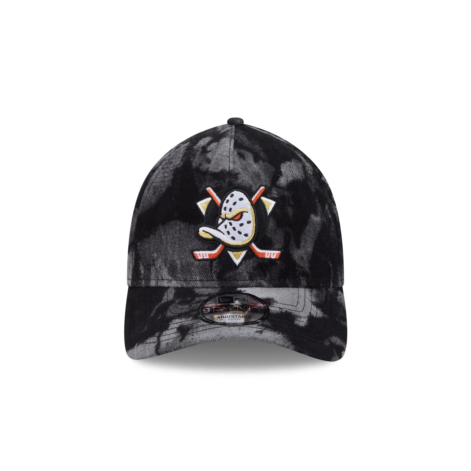 Anaheim Ducks Bleached Denim 9TWENTY A-Frame Adjustable Hat sold by New Era product image thumbnail 2