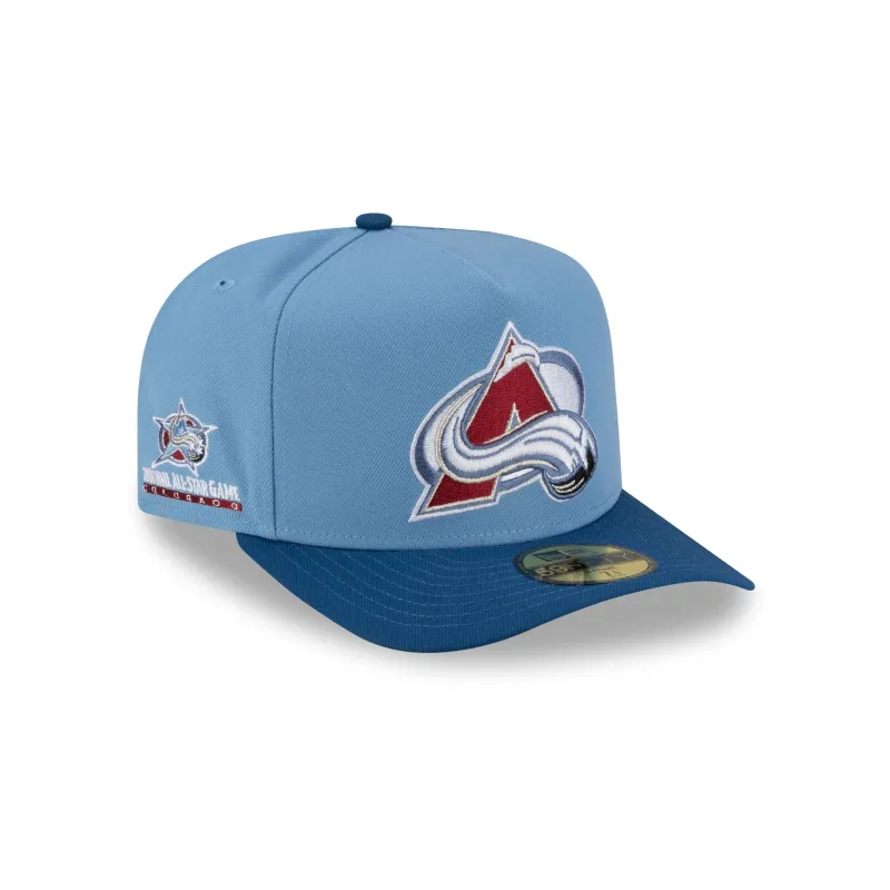 Just Caps All-Star Game Colorado Avalanche 59FIFTY A-Frame Fitted Hat sold by New Era