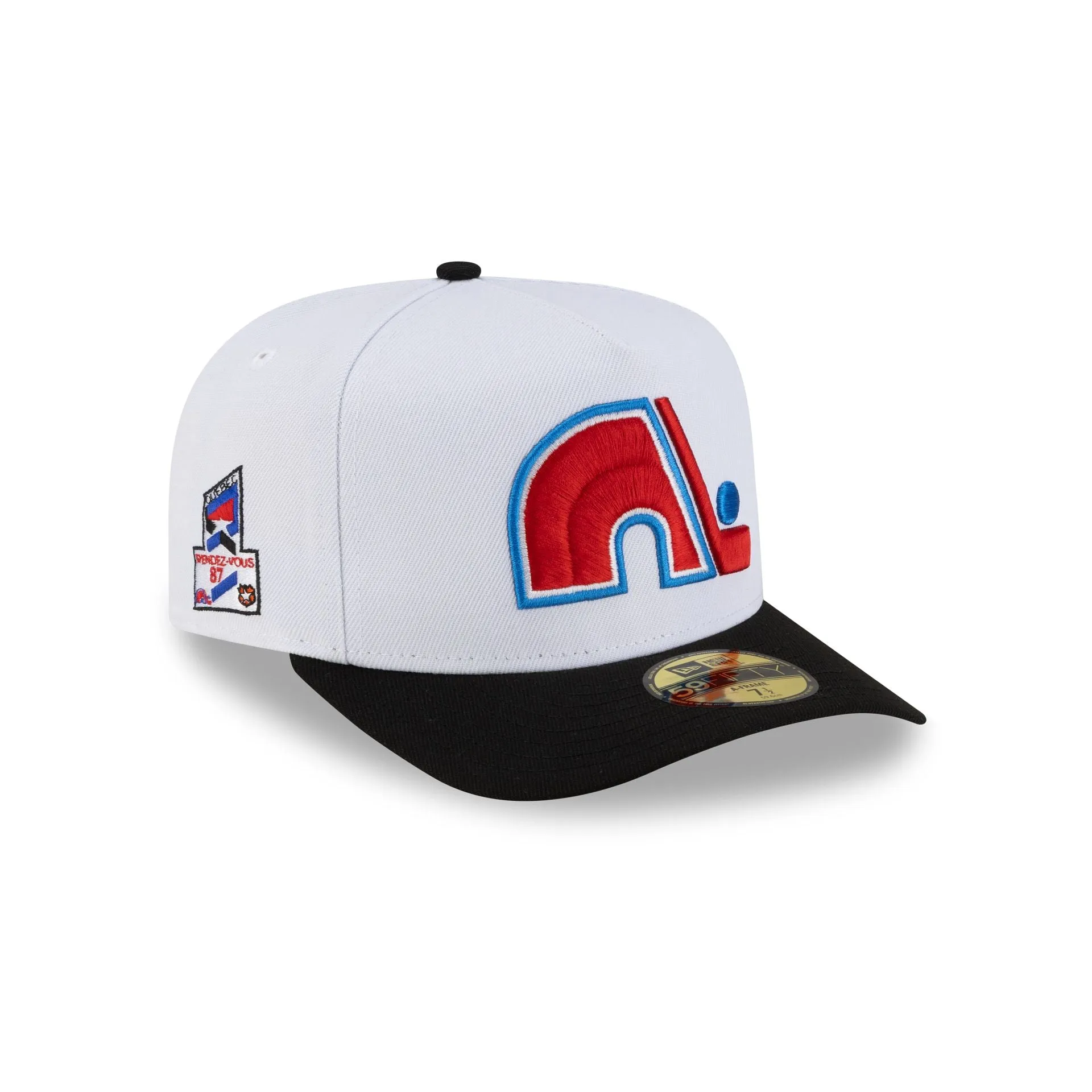 Just Caps All-Star Game Quebec Nordiques 59FIFTY A-Frame Fitted Hat sold by New Era