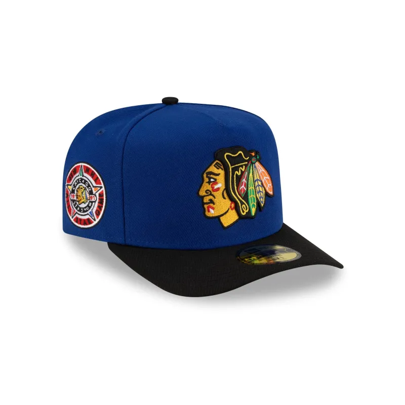 Just Caps All-Star Game Chicago Blackhawks 59FIFTY A-Frame Fitted Hat made by New Era