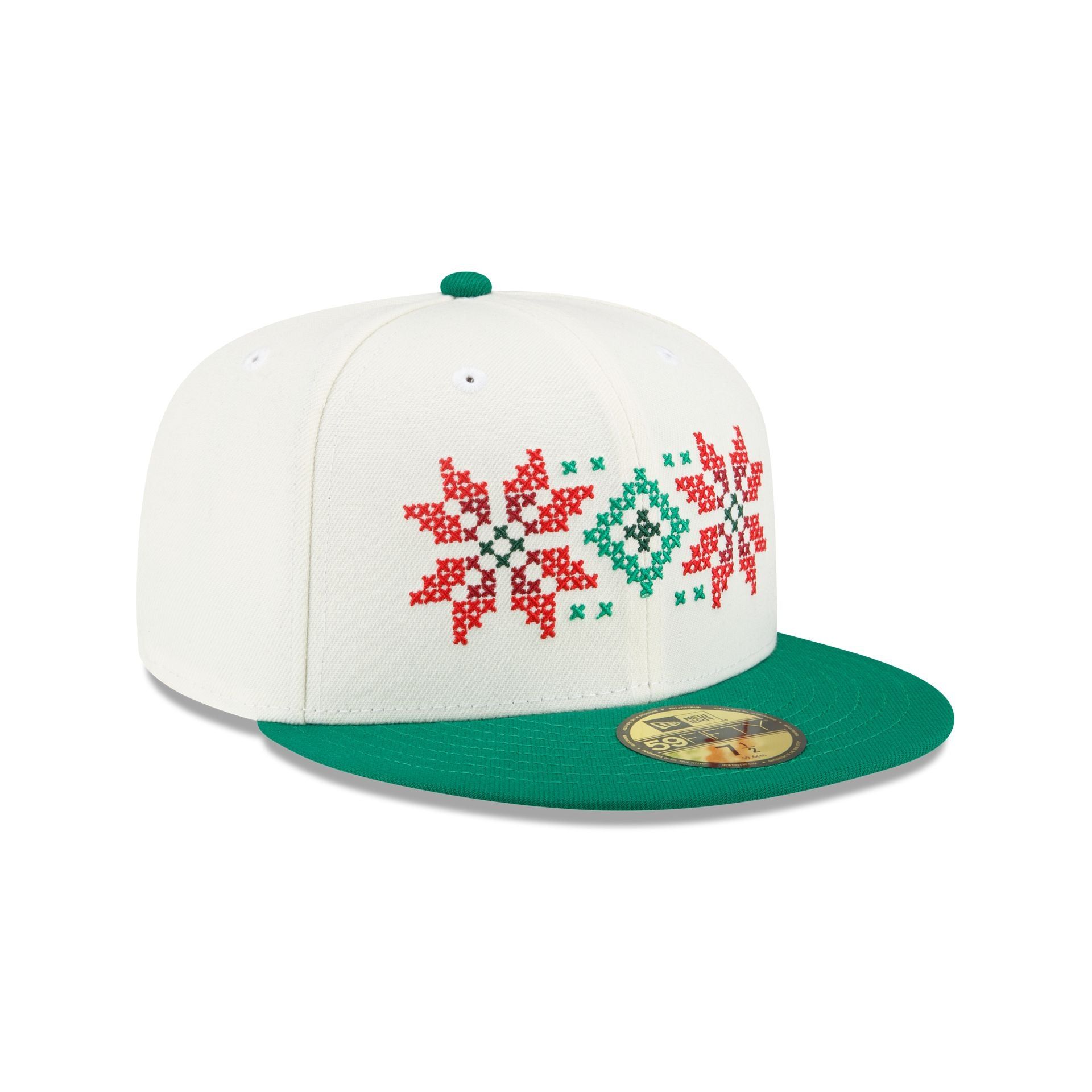 Holiday Essentials Snowflakes 59FIFTY Fitted Hat sold by New Era product image thumbnail 3