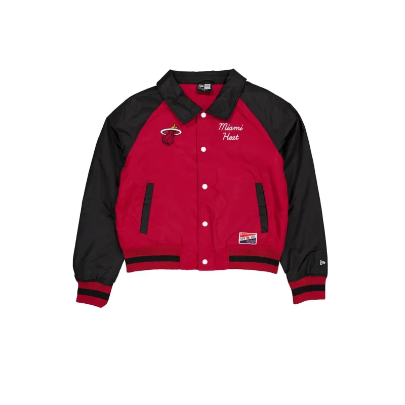 Miami Heat Throwback Women's Jacket sold by New Era