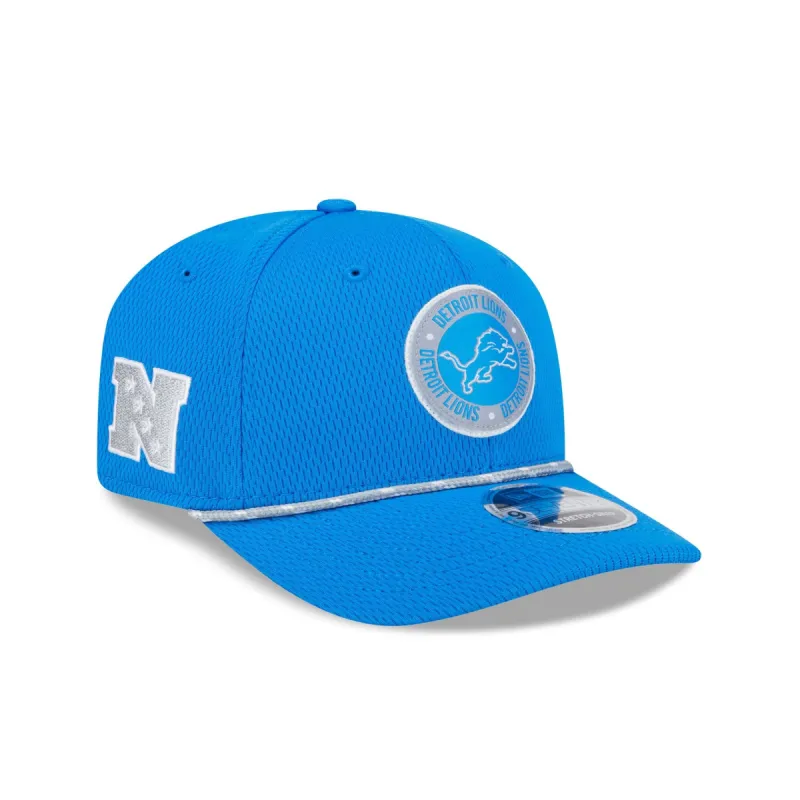 Detroit Lions 2024 Sideline 9SEVENTY Stretch-Snap Hat sold by New Era