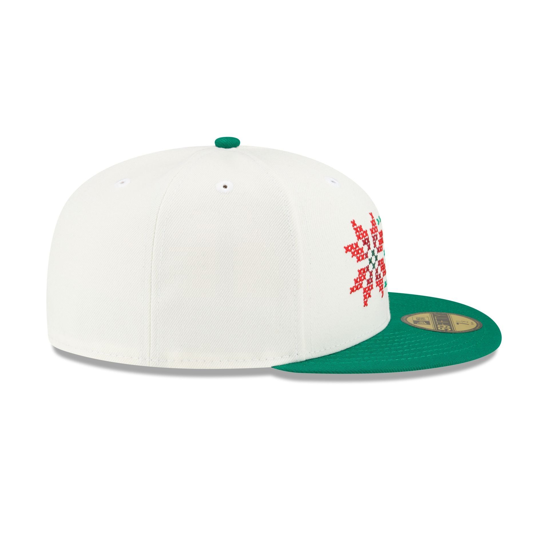 Holiday Essentials Snowflakes 59FIFTY Fitted Hat sold by New Era product image thumbnail 5
