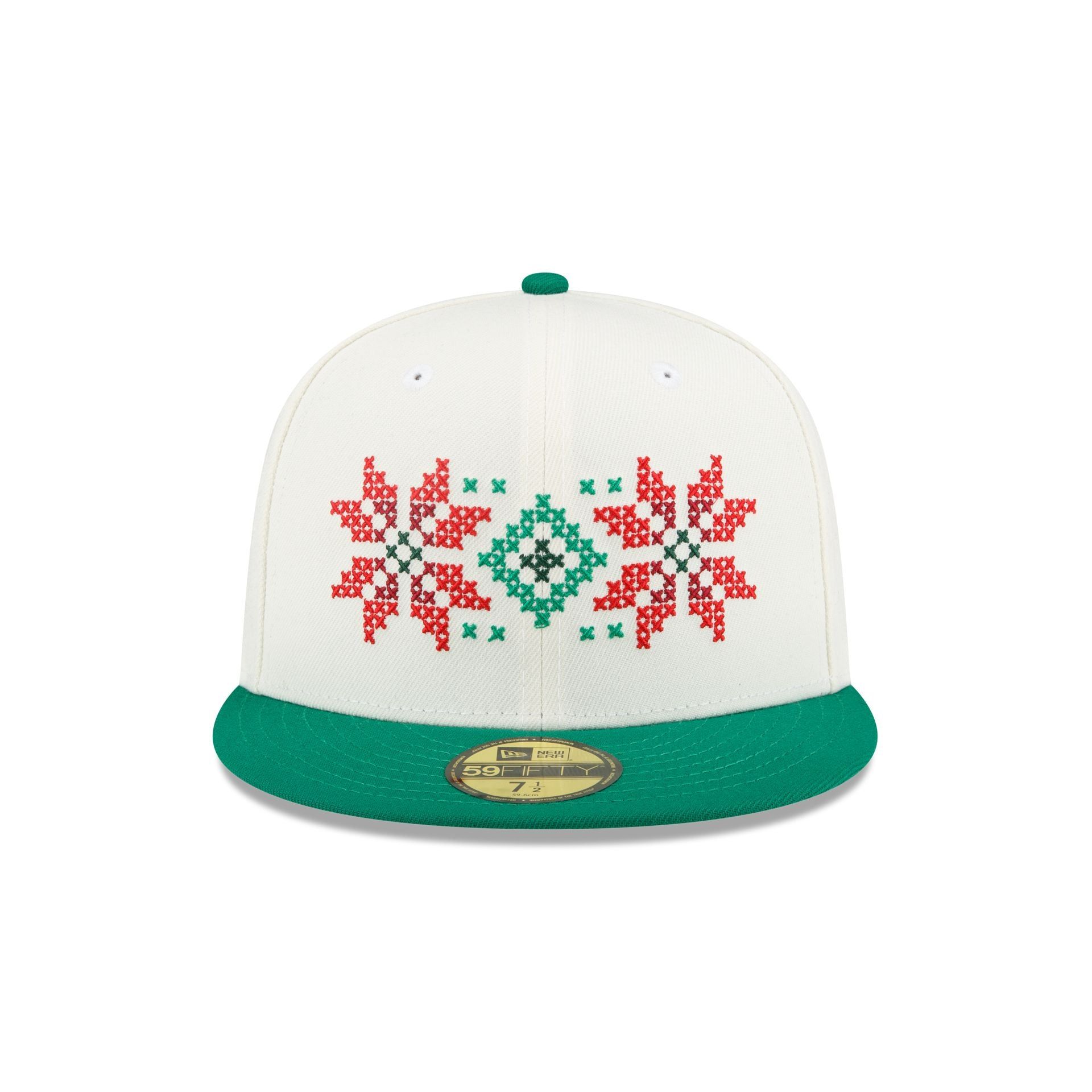 Holiday Essentials Snowflakes 59FIFTY Fitted Hat sold by New Era product image thumbnail 2