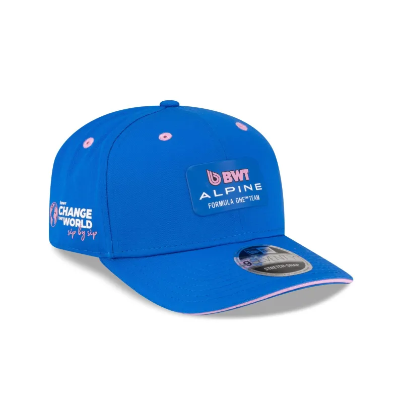 BWT Alpine F1 Team 2026 Team 9SEVENTY Stretch-Snap Hat made by New Era