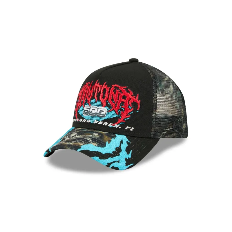 NASCAR DAYTONA 500 9FORTY A-Frame Trucker Hat made by New Era