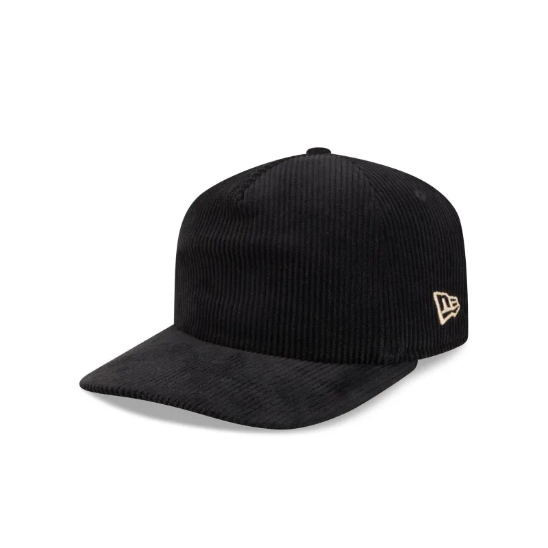 New Era Cap Corduroy Black 19TWENTY Adjustable Hat sold by New Era