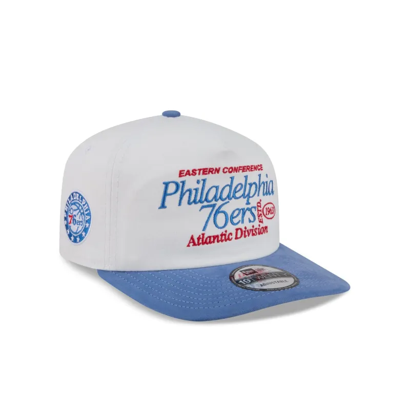 Philadelphia 76ers Conference Script 19TWENTY Snapback Hat sold by New Era