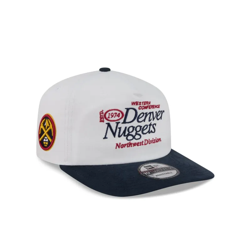 Denver Nuggets Conference Script 19TWENTY Snapback Hat sold by New Era