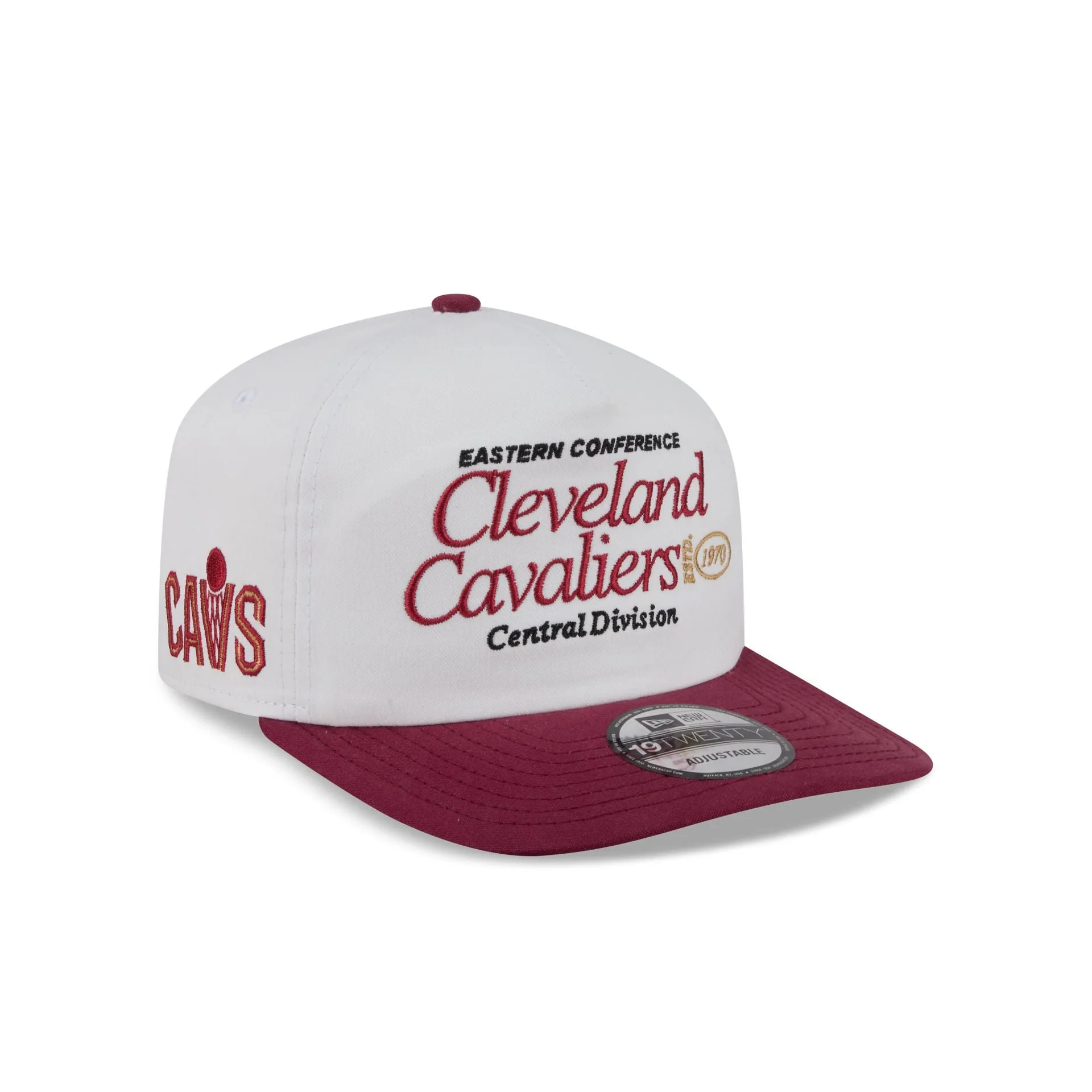 Cleveland Cavaliers Conference Script 19TWENTY Snapback Hat sold by New Era