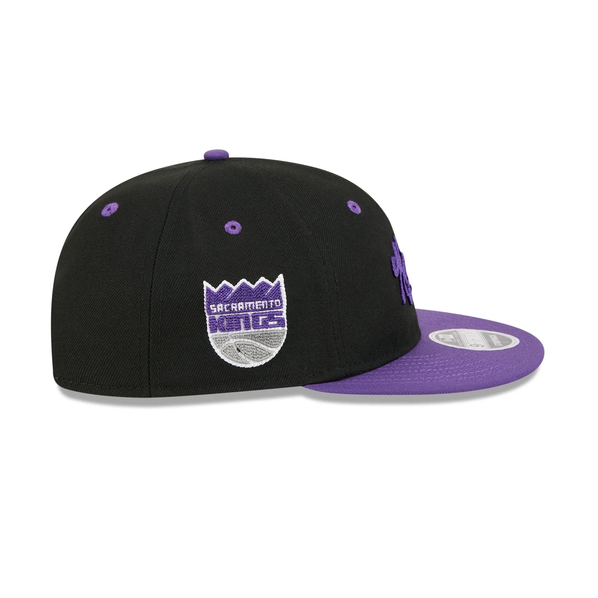 Sacramento Kings Chainstitch Script Retro Crown 9FIFTY Snapback Hat sold by New Era product image thumbnail 4