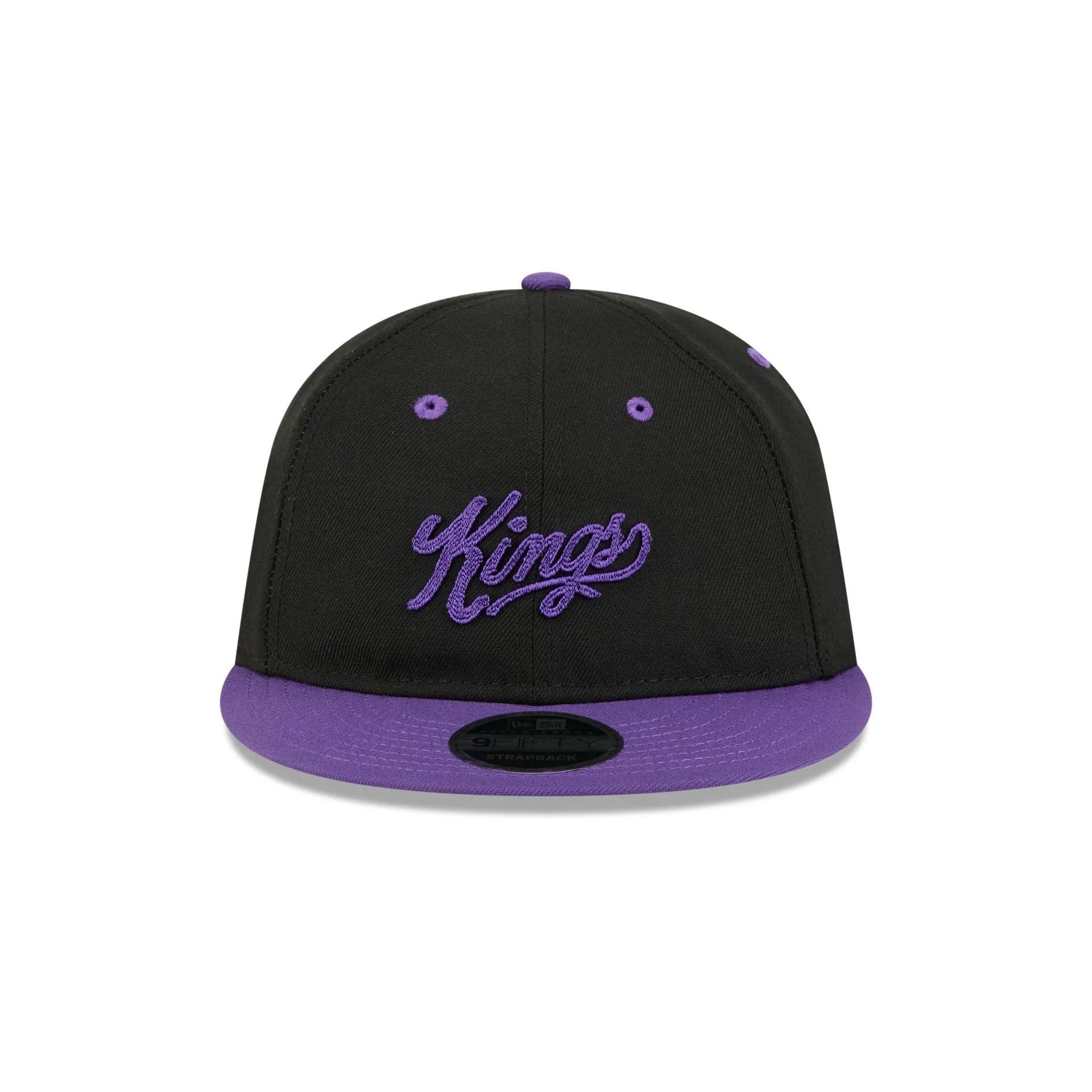 Sacramento Kings Chainstitch Script Retro Crown 9FIFTY Snapback Hat sold by New Era product image thumbnail 2