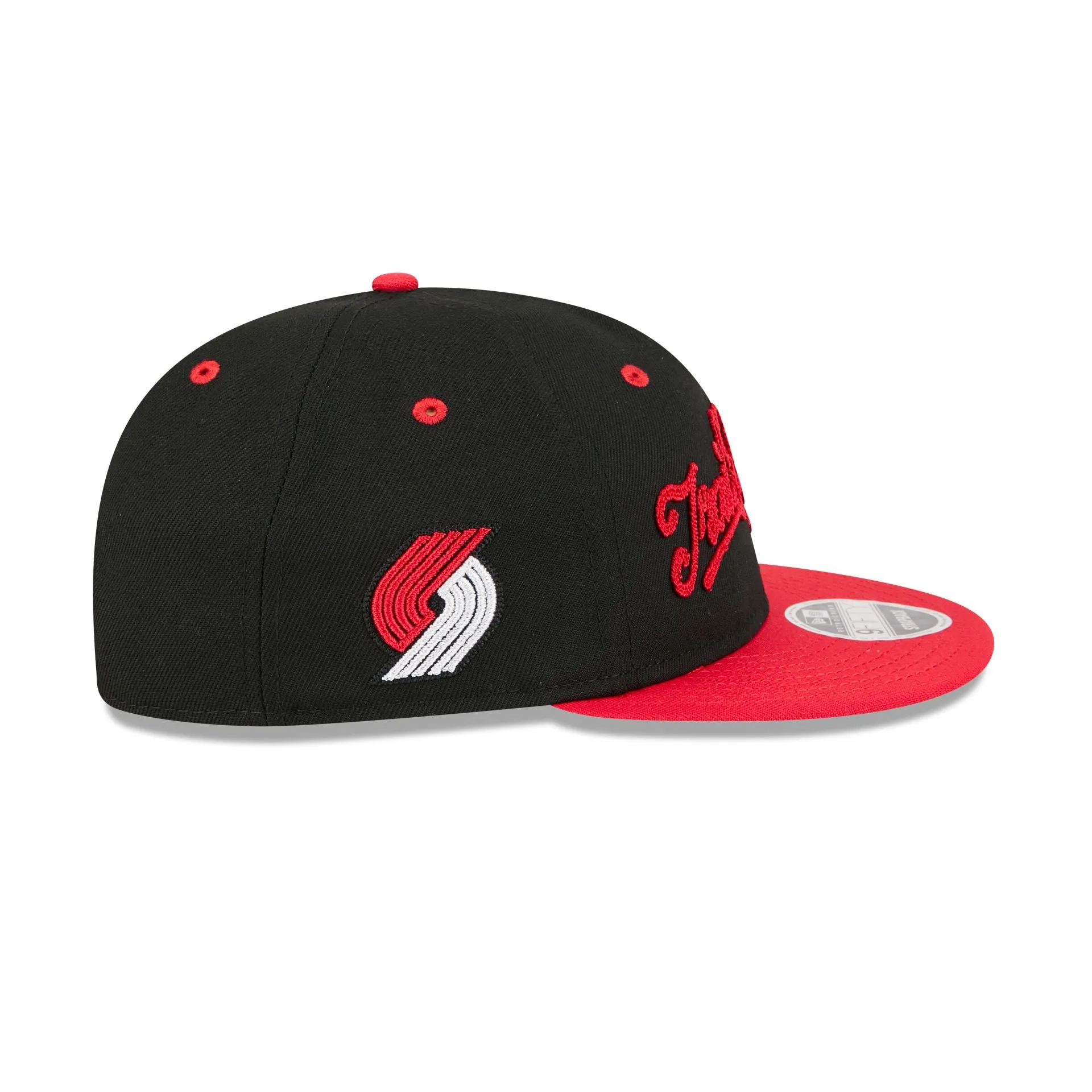 Portland Trail Blazers Chainstitch Script Retro Crown 9FIFTY Snapback Hat sold by New Era product image thumbnail 4