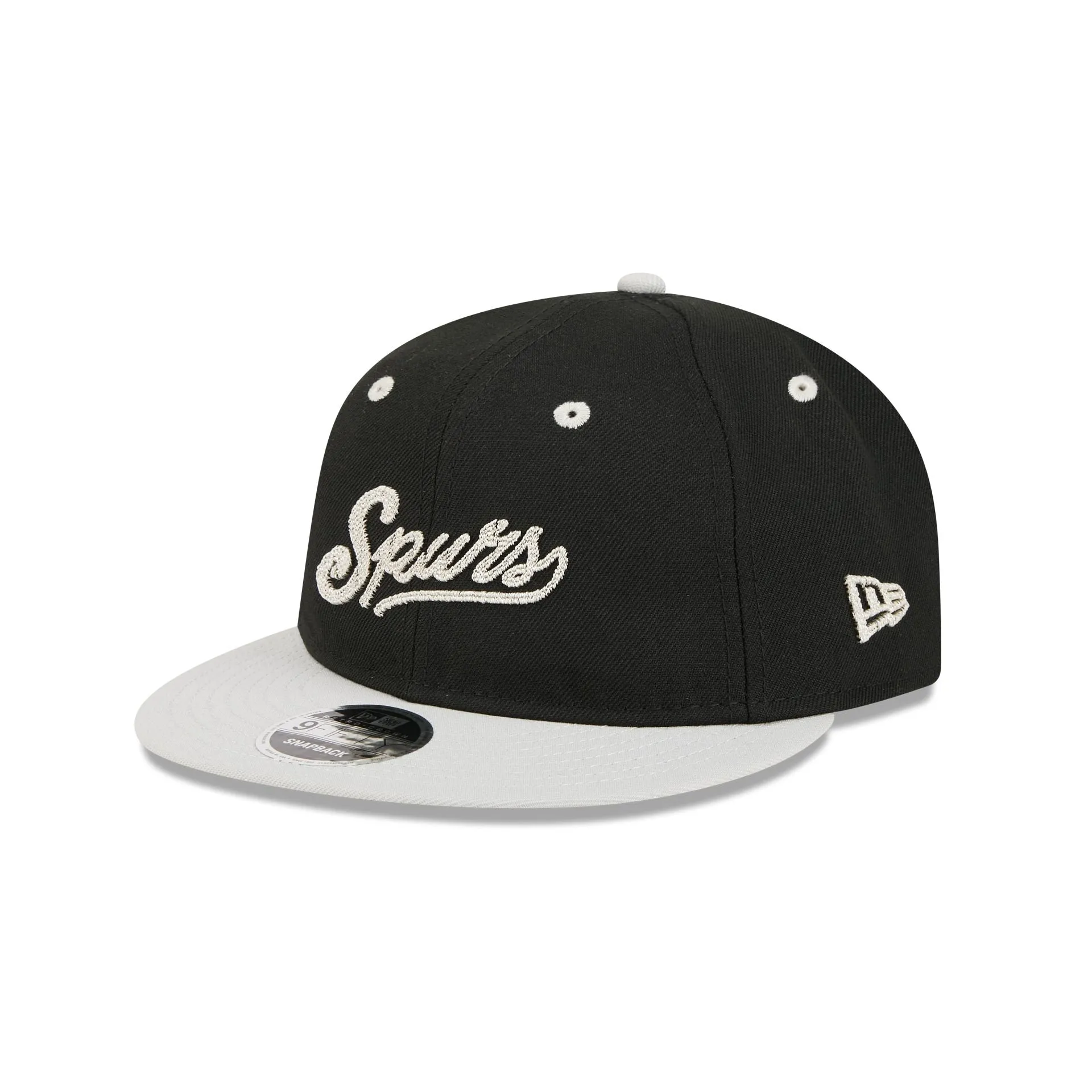 San Antonio Spurs Chainstitch Script Retro Crown 9FIFTY Snapback Hat sold by New Era product image thumbnail 3