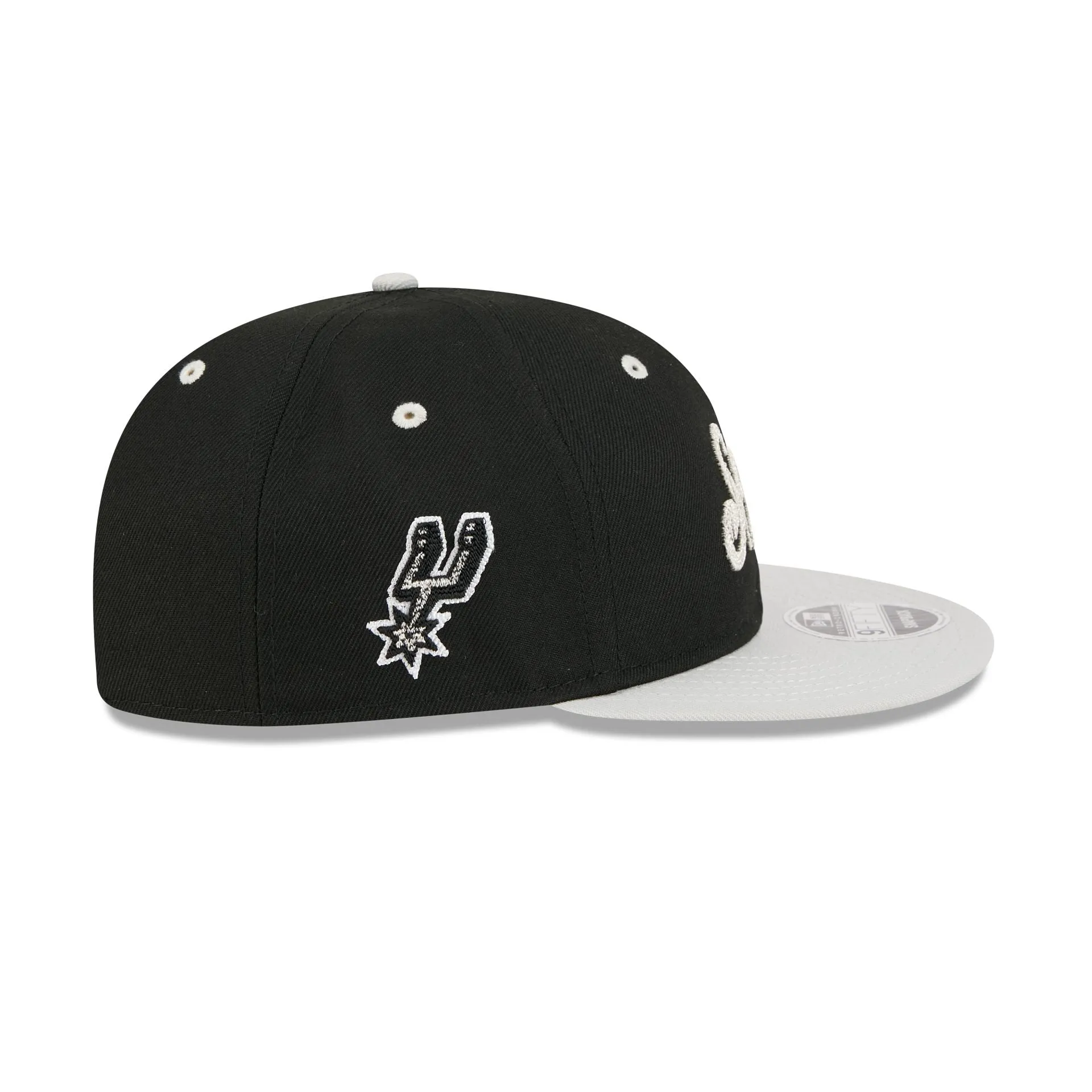 San Antonio Spurs Chainstitch Script Retro Crown 9FIFTY Snapback Hat sold by New Era product image thumbnail 4