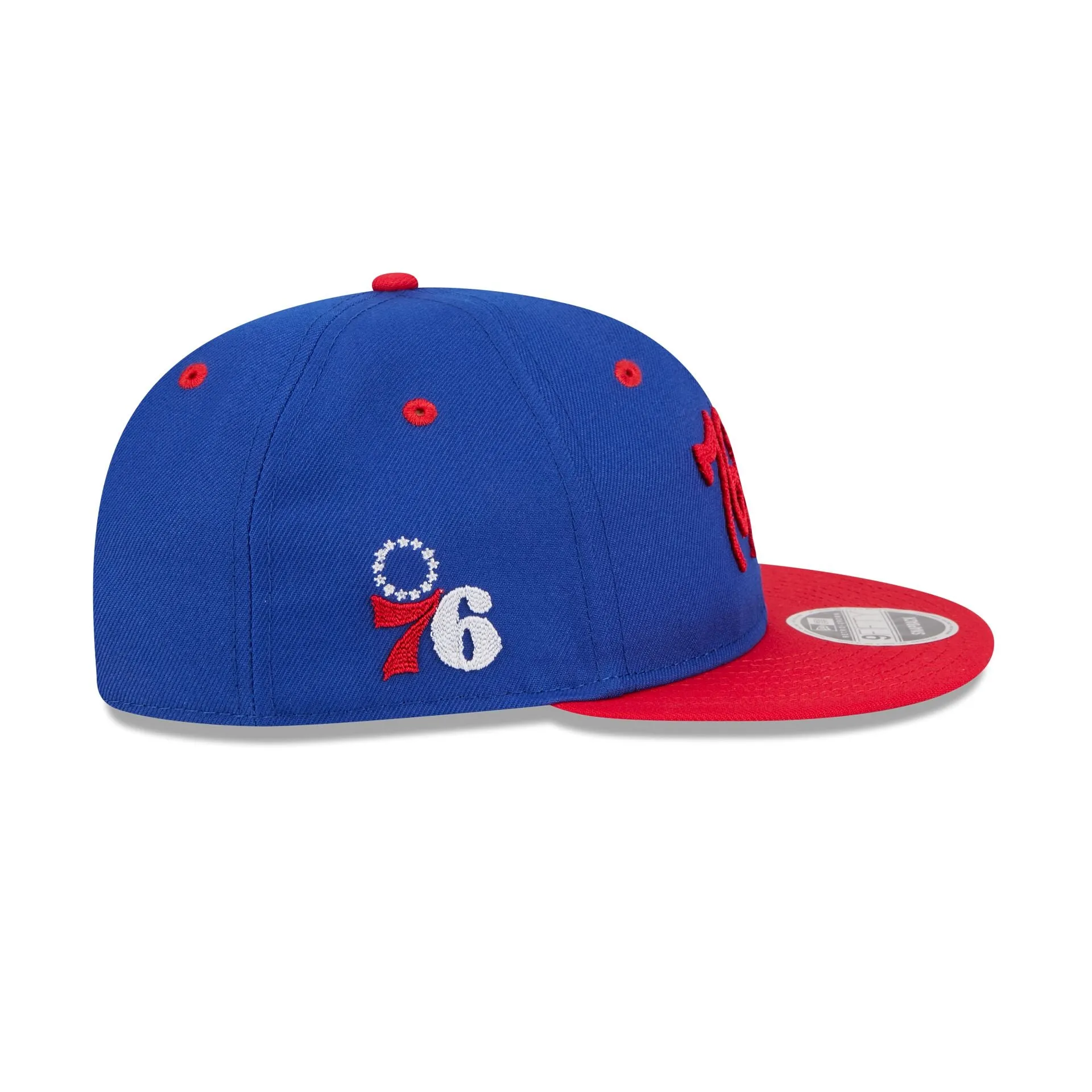 Philadelphia 76ers Chainstitch Script Retro Crown 9FIFTY Snapback Hat sold by New Era product image thumbnail 4