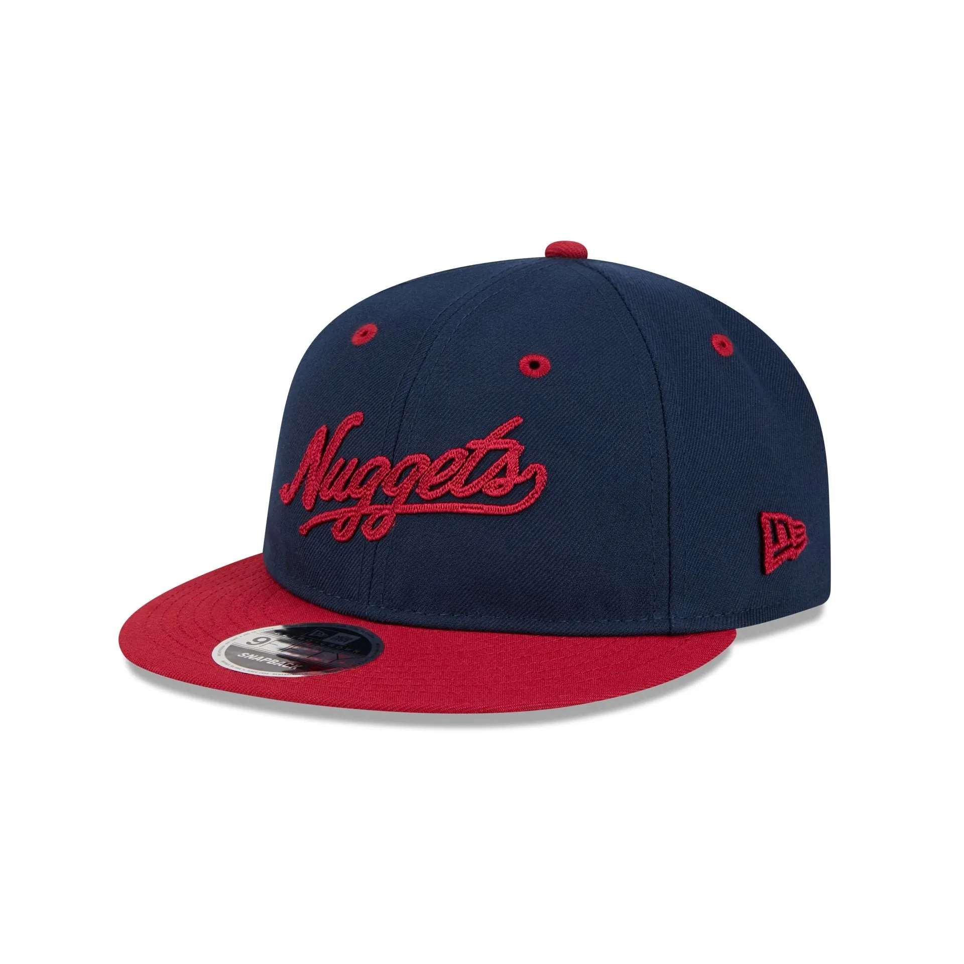 Denver Nuggets Chainstitch Script Retro Crown 9FIFTY Snapback Hat sold by New Era product image thumbnail 3