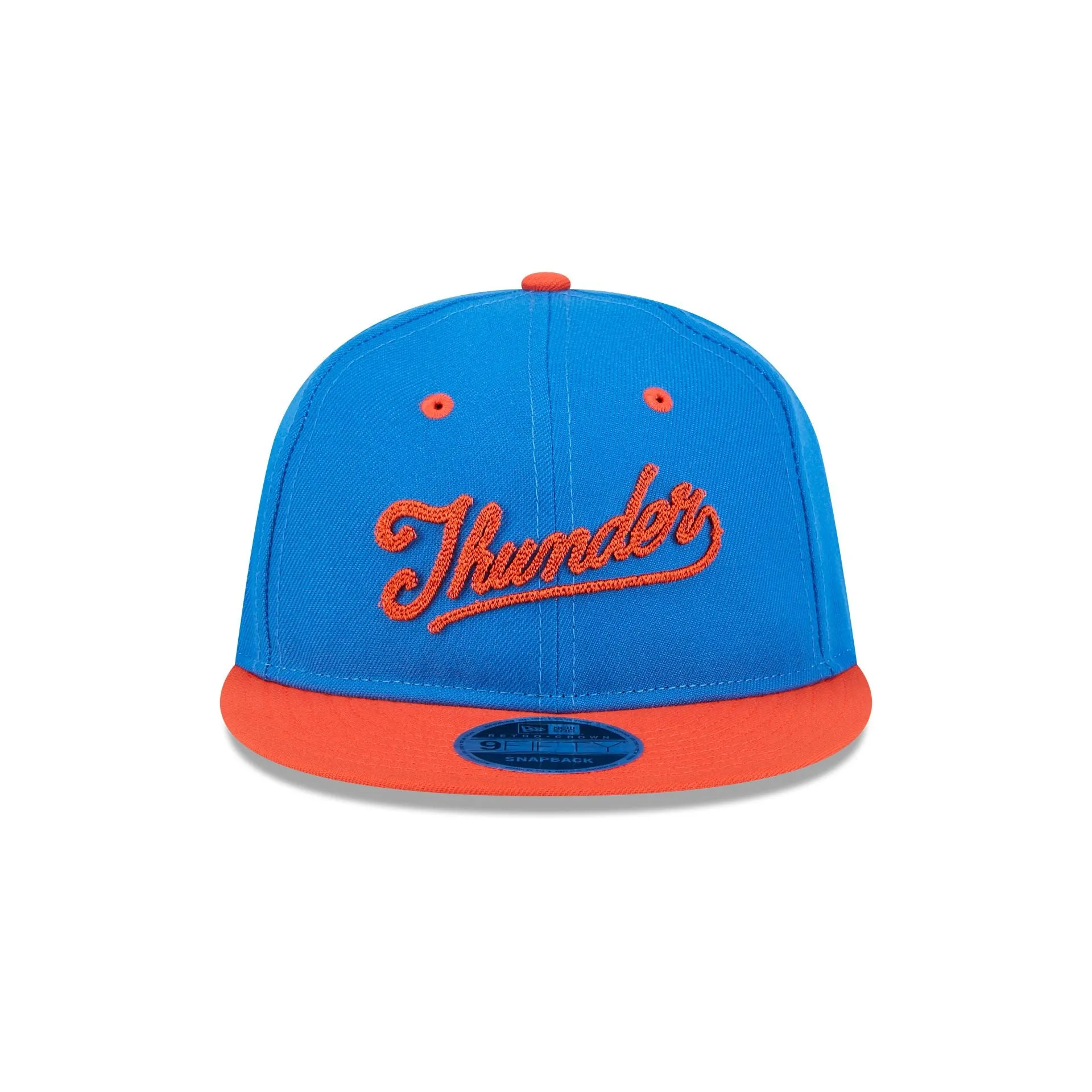 Oklahoma City Thunder Chainstitch Script Retro Crown 9FIFTY Snapback Hat sold by New Era product image thumbnail 2