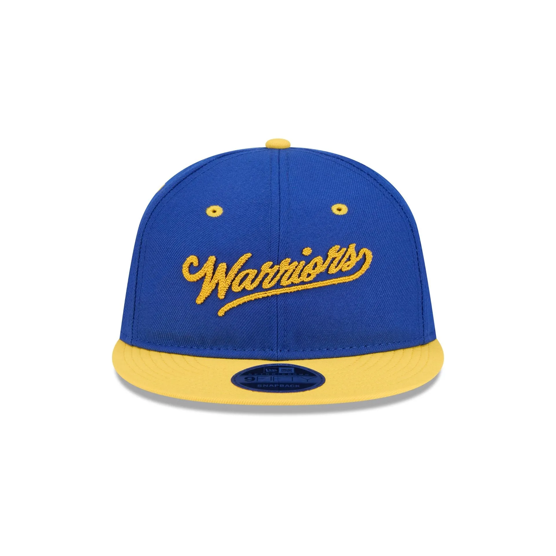 Golden State Warriors Chainstitch Script Retro Crown 9FIFTY Snapback Hat sold by New Era product image thumbnail 2