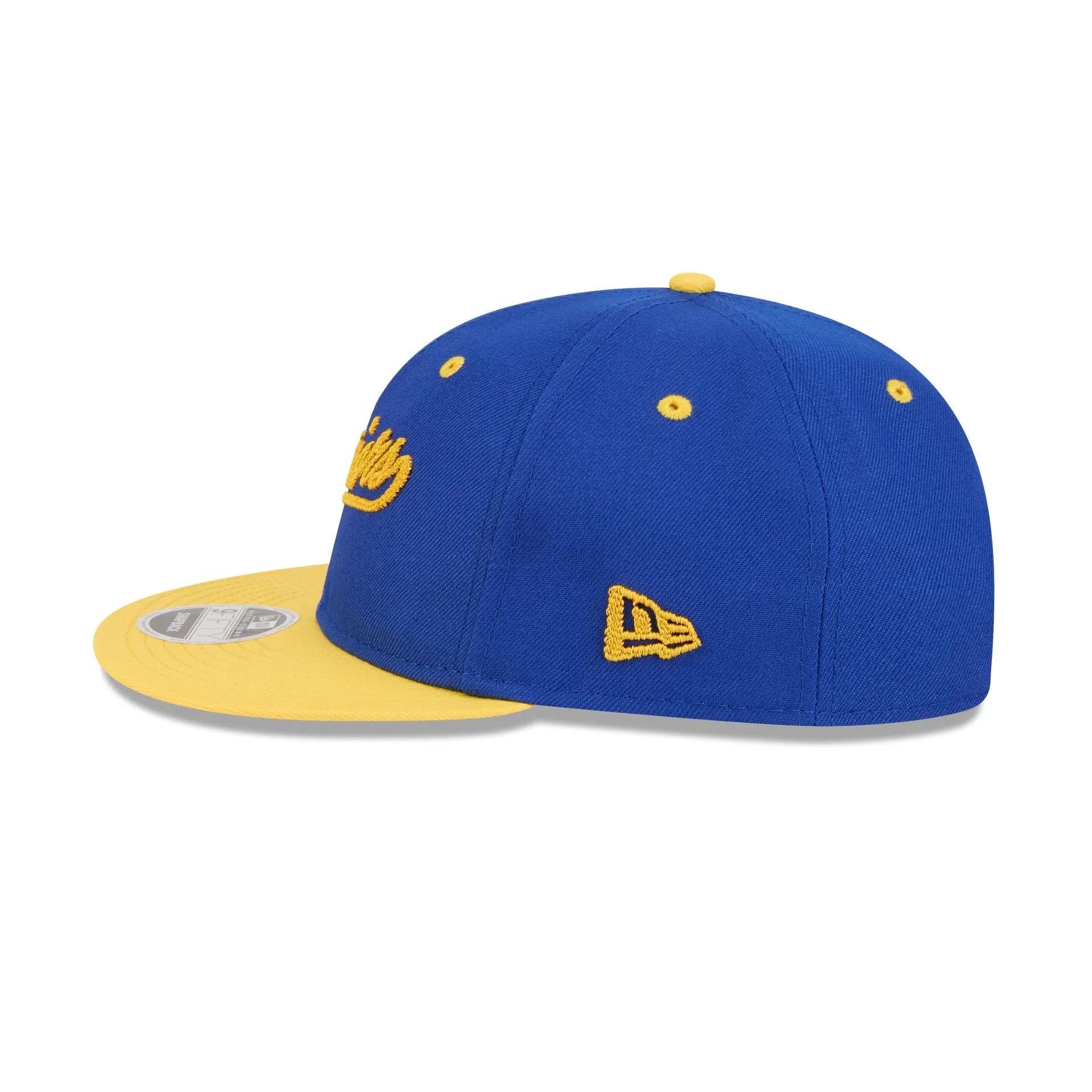 Golden State Warriors Chainstitch Script Retro Crown 9FIFTY Snapback Hat sold by New Era product image thumbnail 5
