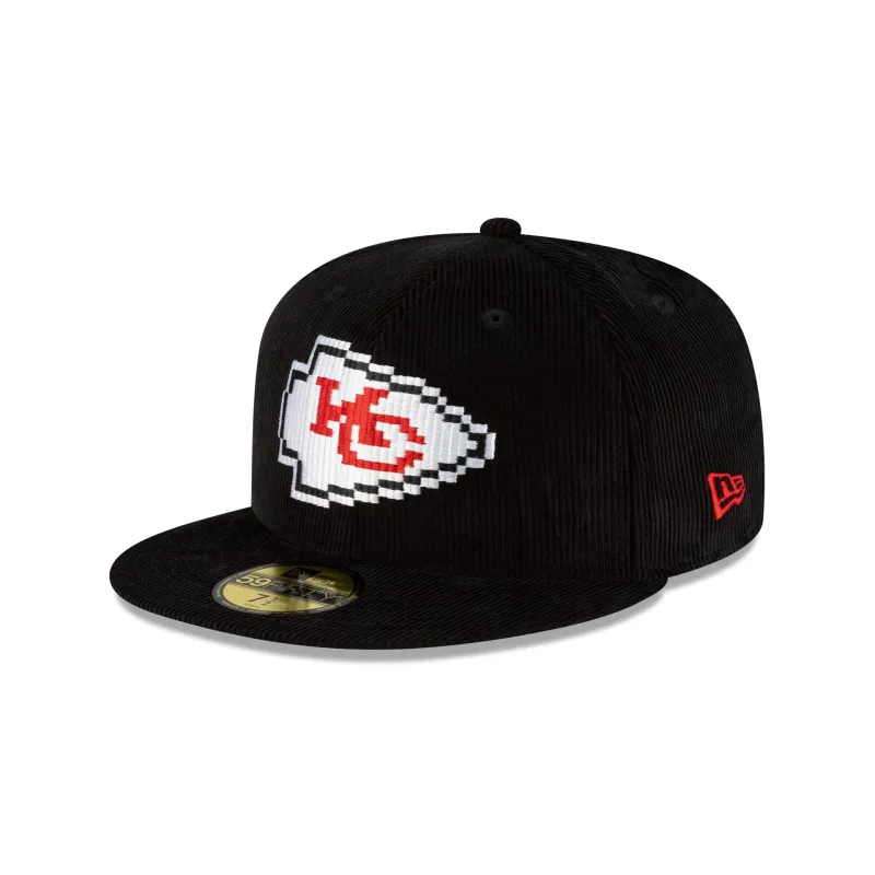 Just Caps NFL Pixelated Kansas City Chiefs 59FIFTY Fitted Hat sold by New Era