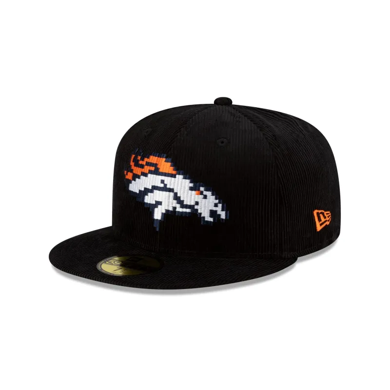 Just Caps NFL Pixelated Denver Broncos 59FIFTY Fitted Hat sold by New Era