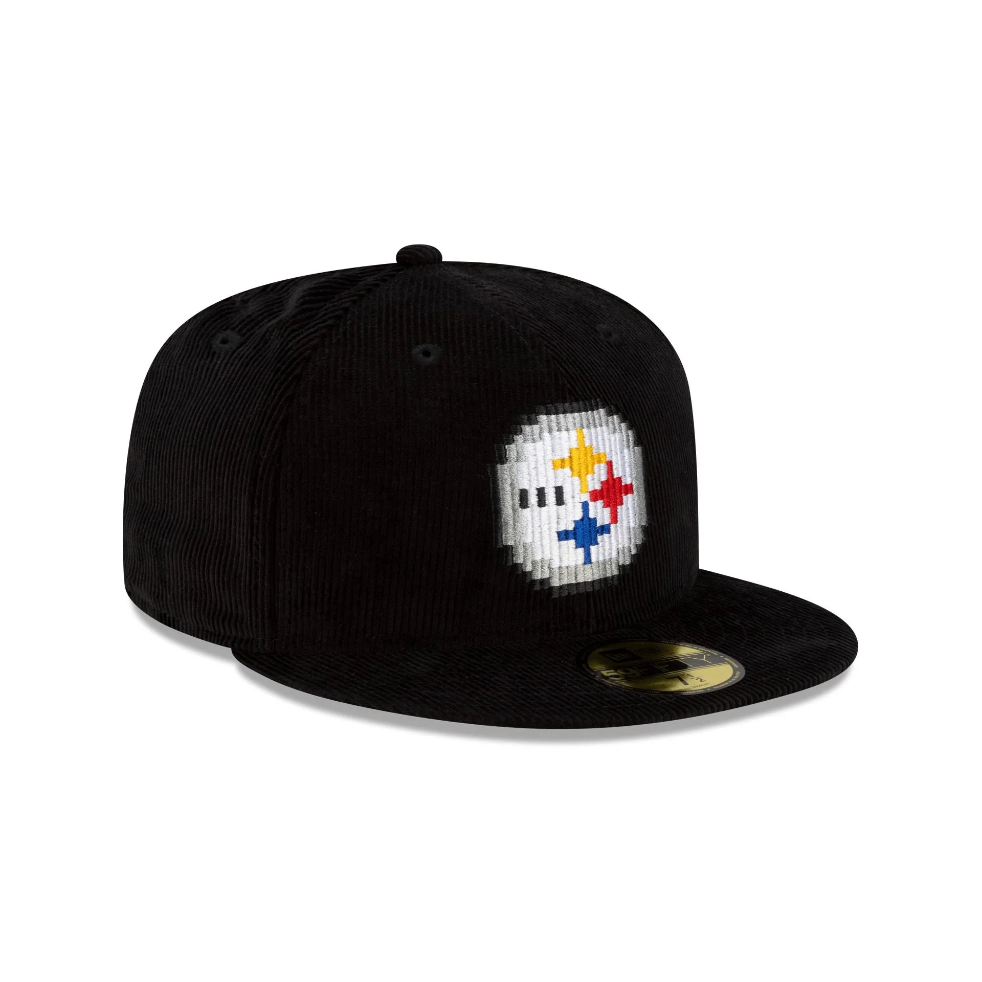 Just Caps NFL Pixelated Pittsburgh Steelers 59FIFTY Fitted Hat sold by New Era product image thumbnail 3