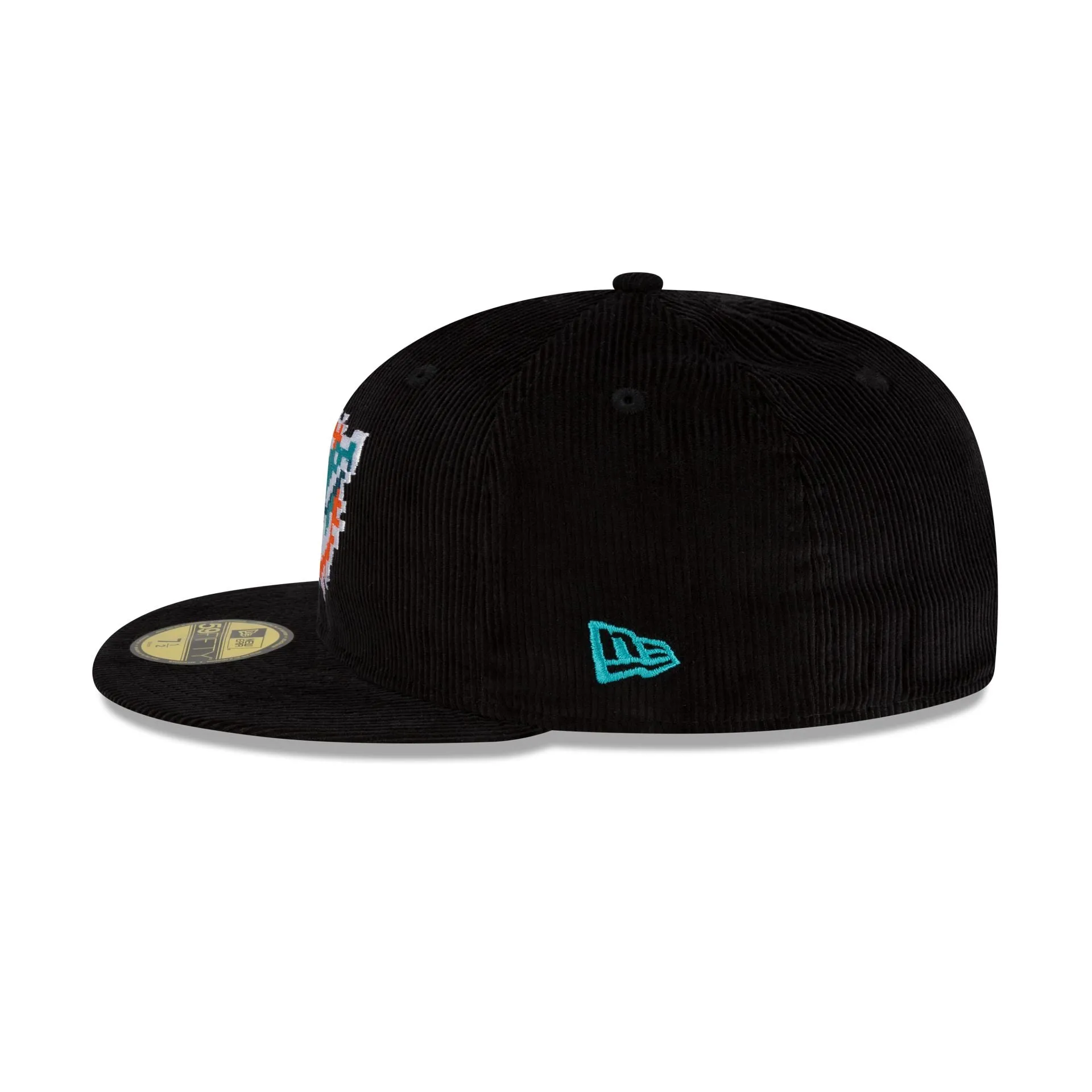 Just Caps NFL Pixelated Miami Dolphins 59FIFTY Fitted Hat sold by New Era product image thumbnail 4