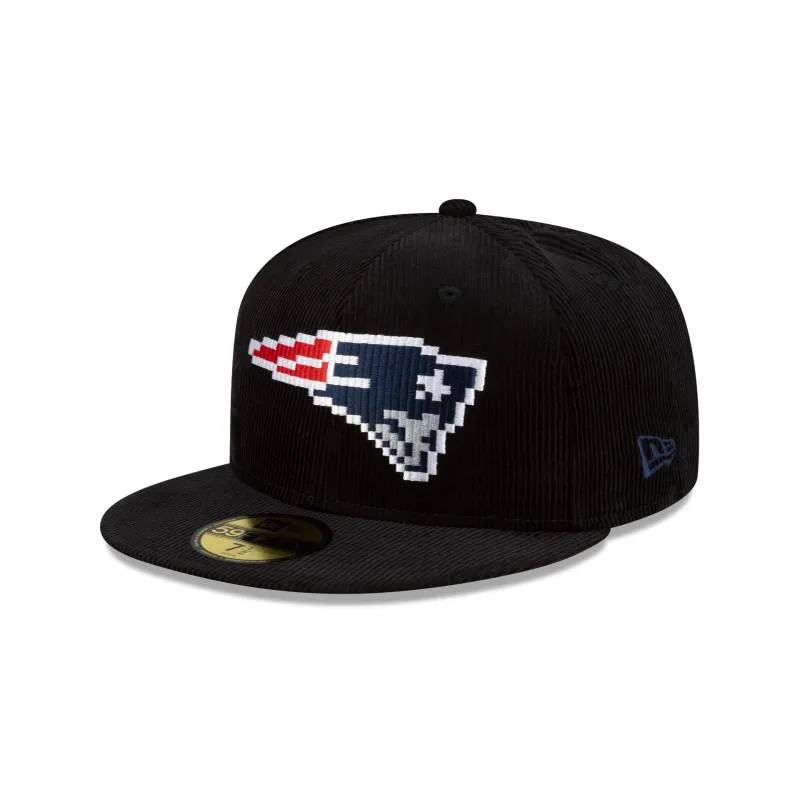 Just Caps NFL Pixelated New England Patriots 59FIFTY Fitted Hat sold by New Era